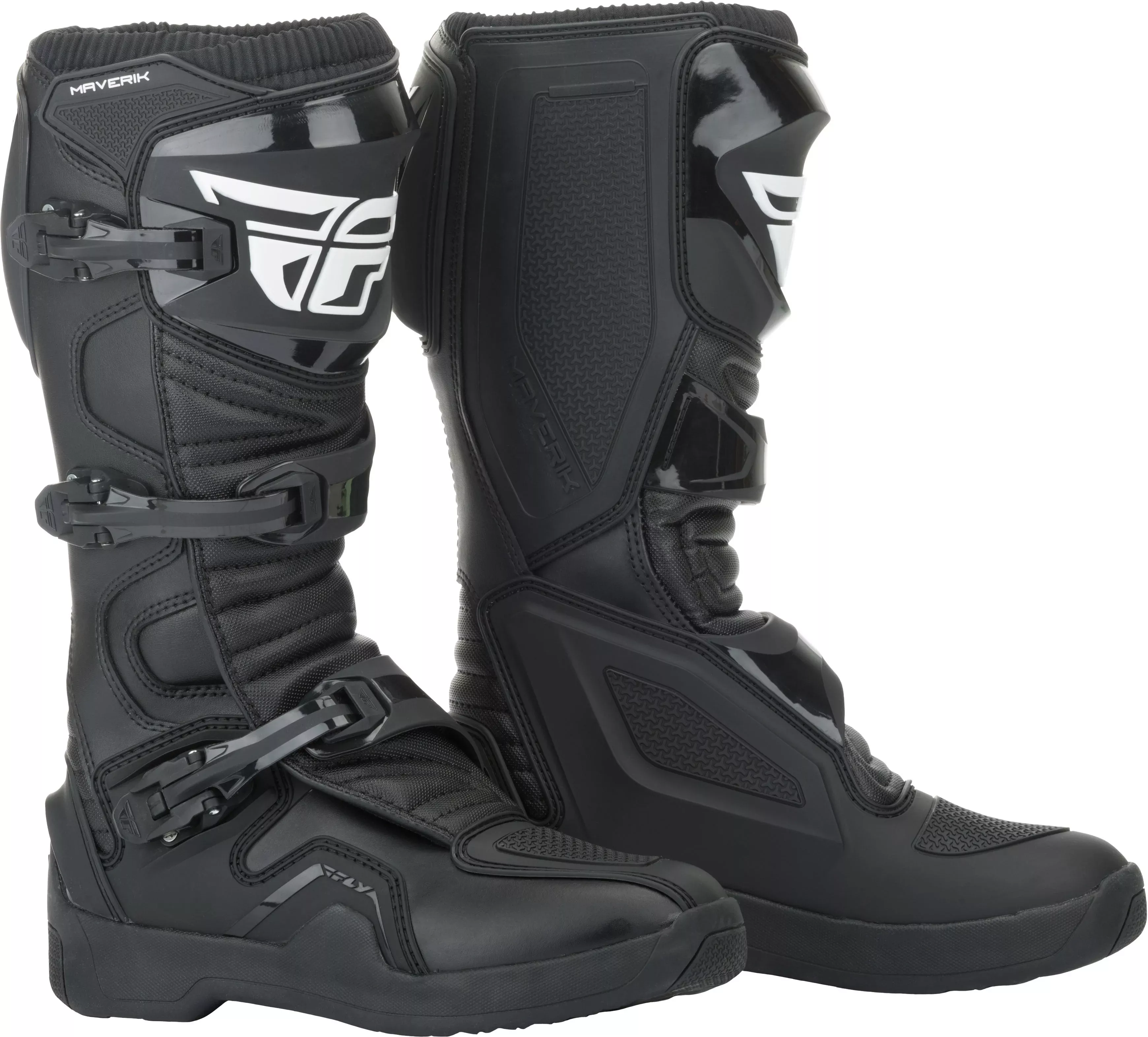 Fly Racing Maverik Boots Black Sz 10 364-67110
