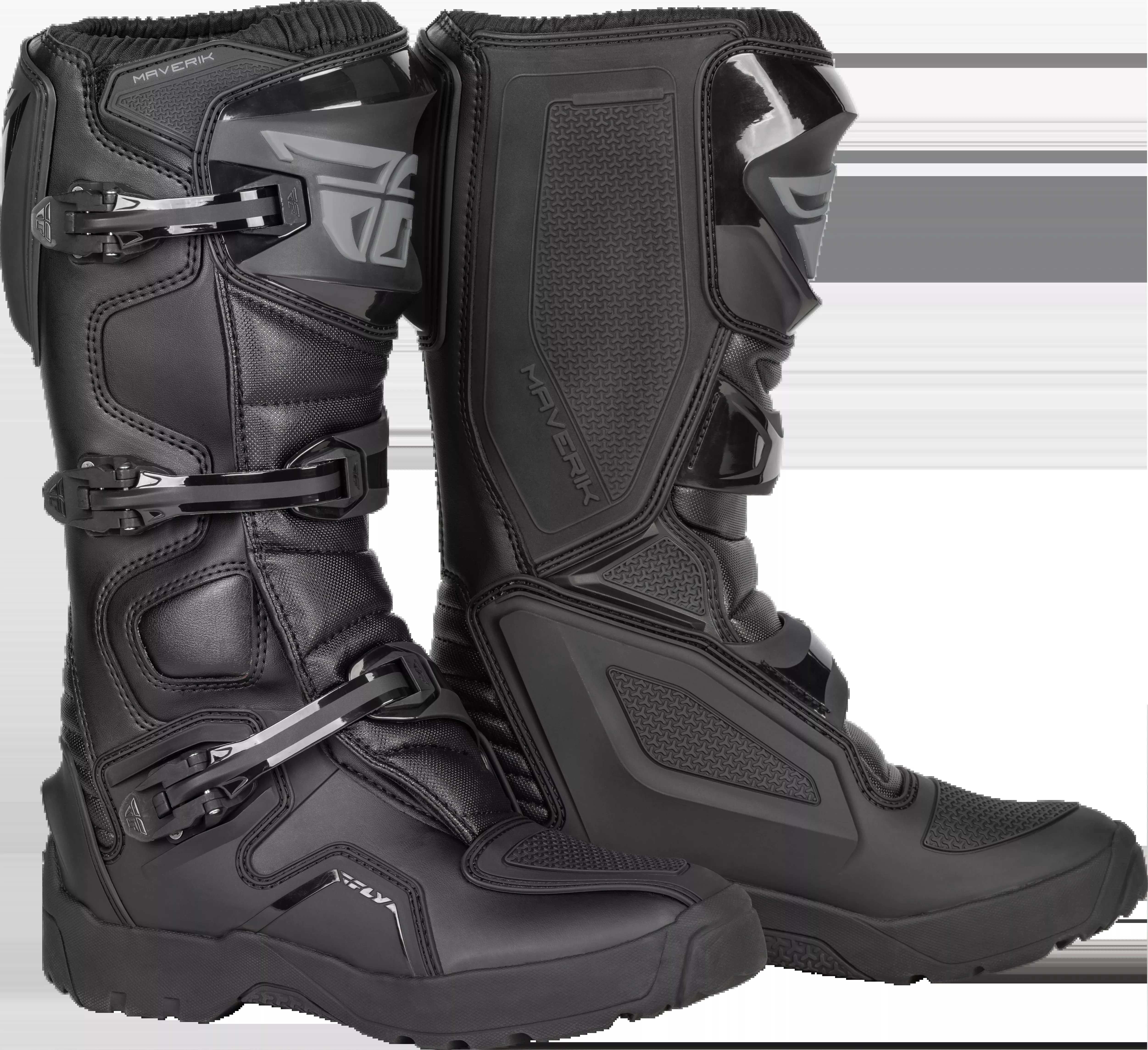 Fly Racing Maverik Enduro Boots Black Sz 14 364-69814