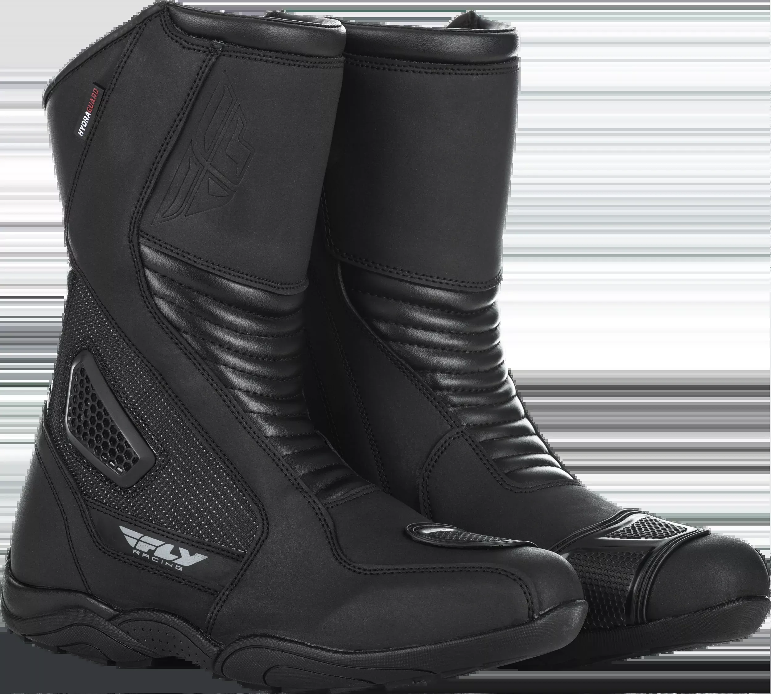 Fly Racing Milepost Boots Black Sz 08 361-98008
