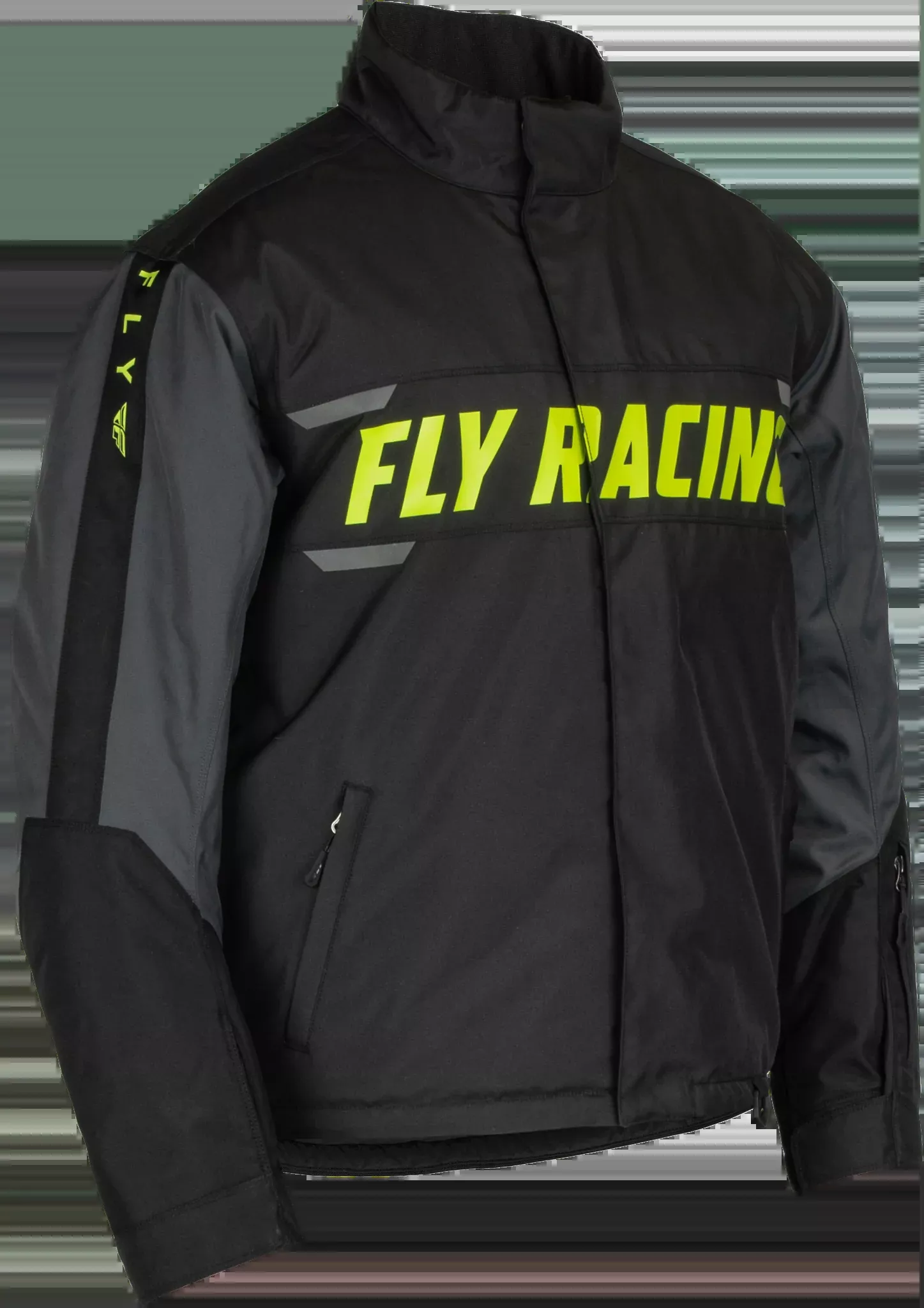 Fly Racing Outpost Jacket Black/Grey/Hi-Vis Sm 470-5503S