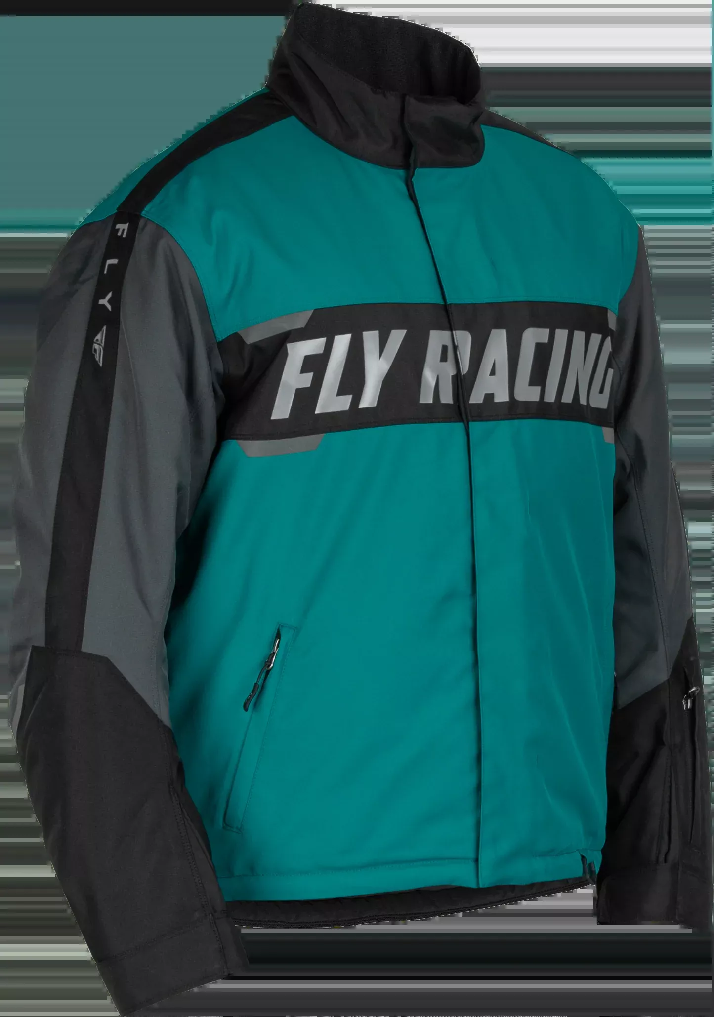 Fly Racing Outpost Jacket Black/Teal/Orange 3x 470-55013X