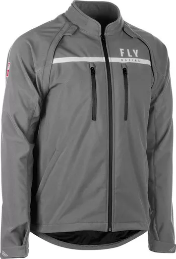Fly Racing Patrol Jacket Grey
