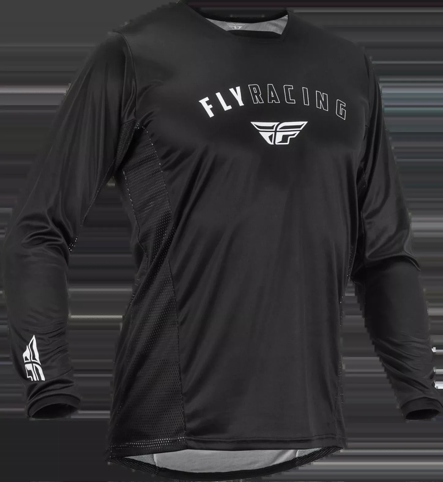 Fly Racing Patrol Jersey Black/White Xl 376-650X