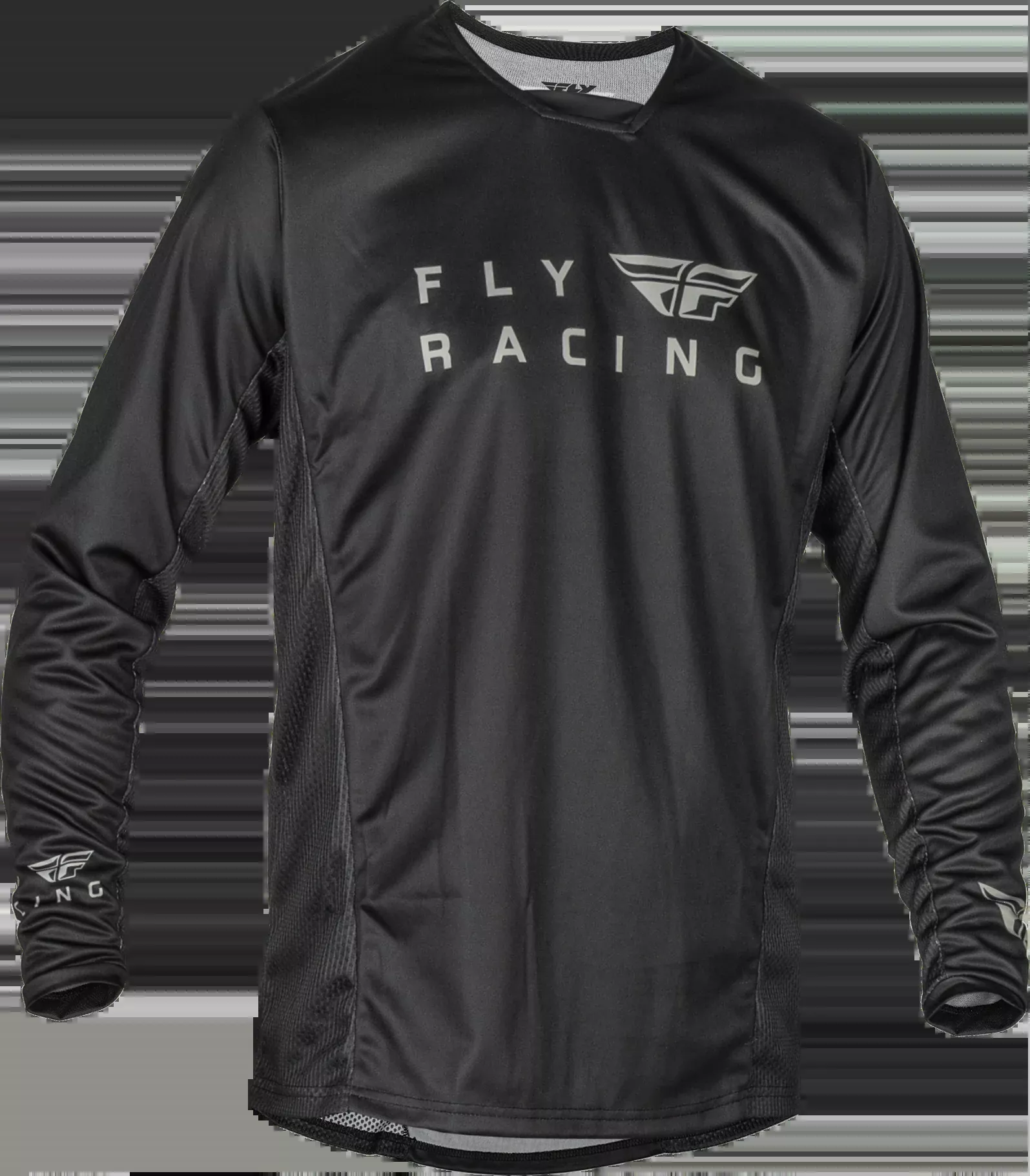 Fly Racing Radium Jersey Black/Grey Md 376-050M