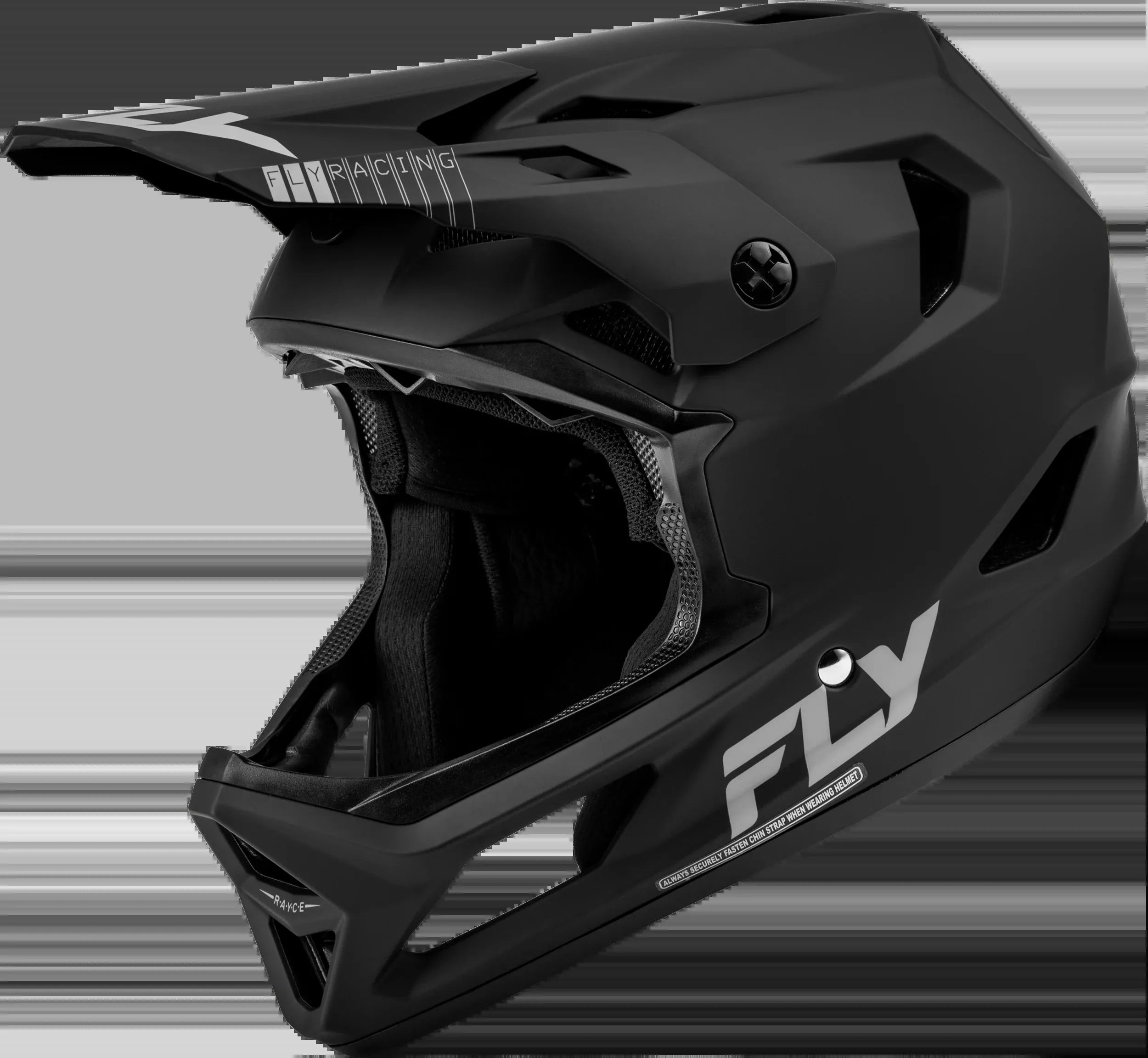 Fly Racing Rayce Bicycle Helmet Matte Black Xs 73-3613XS