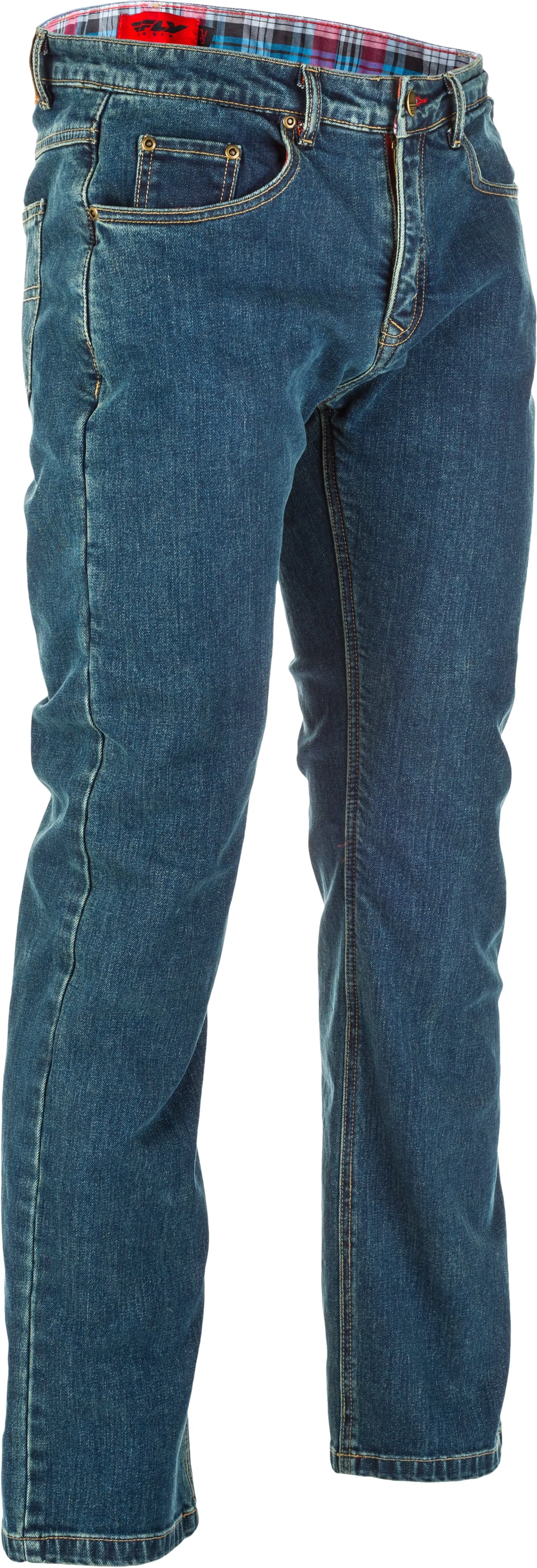 Fly Racing Resistance Jeans Oxford Blue Sz 32 478-30432