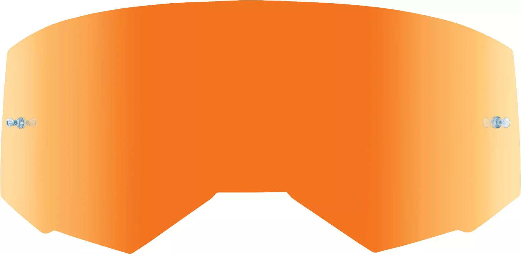 Fly Racing Single Lens W/Post Adult Orange Mirror/Smoke 37-5425