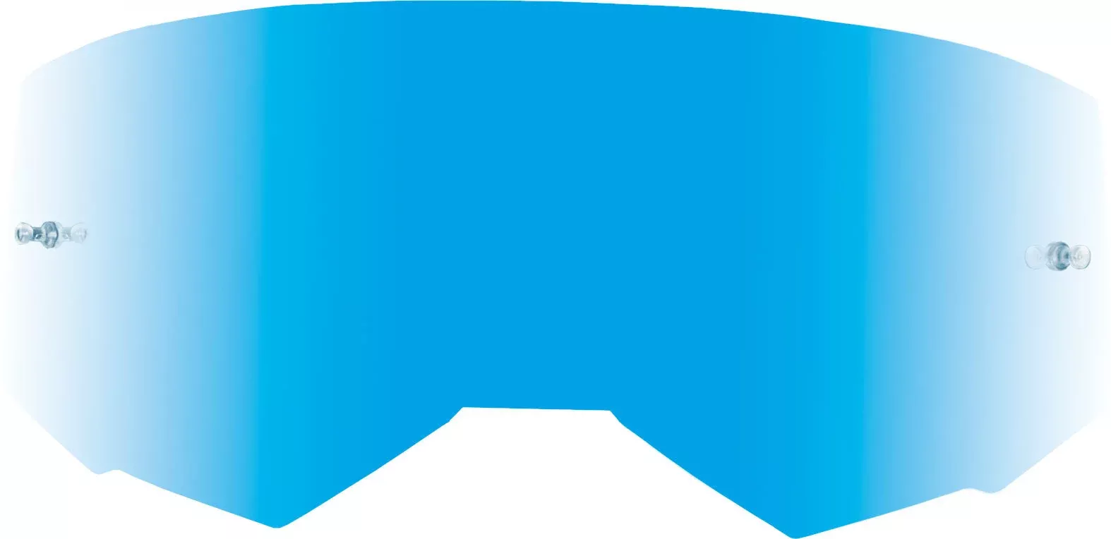 Fly Racing Single Lens W/Post Adult Sky Blue Mirror/Smoke 37-5424