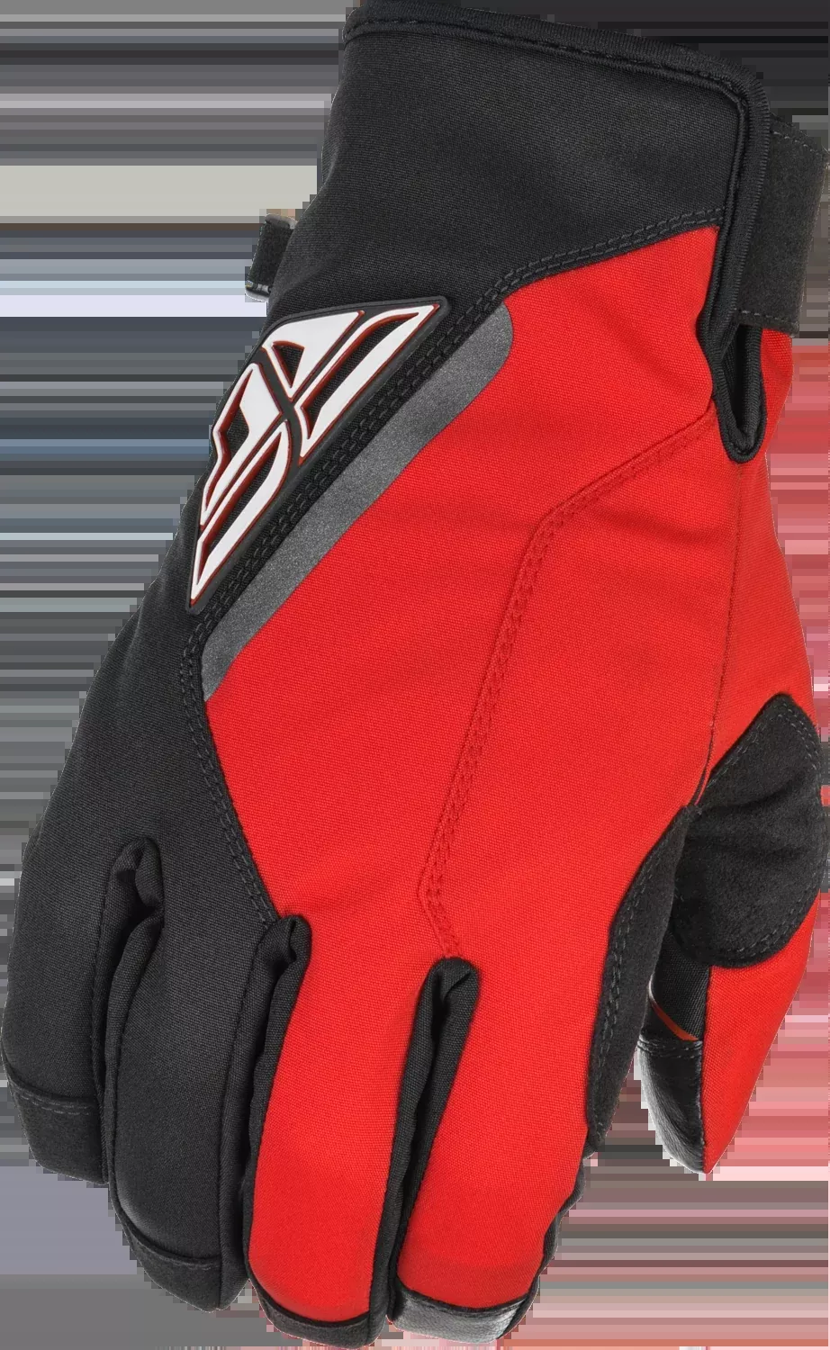Fly Racing Title Gloves Black/Red Sz 13 371-05313