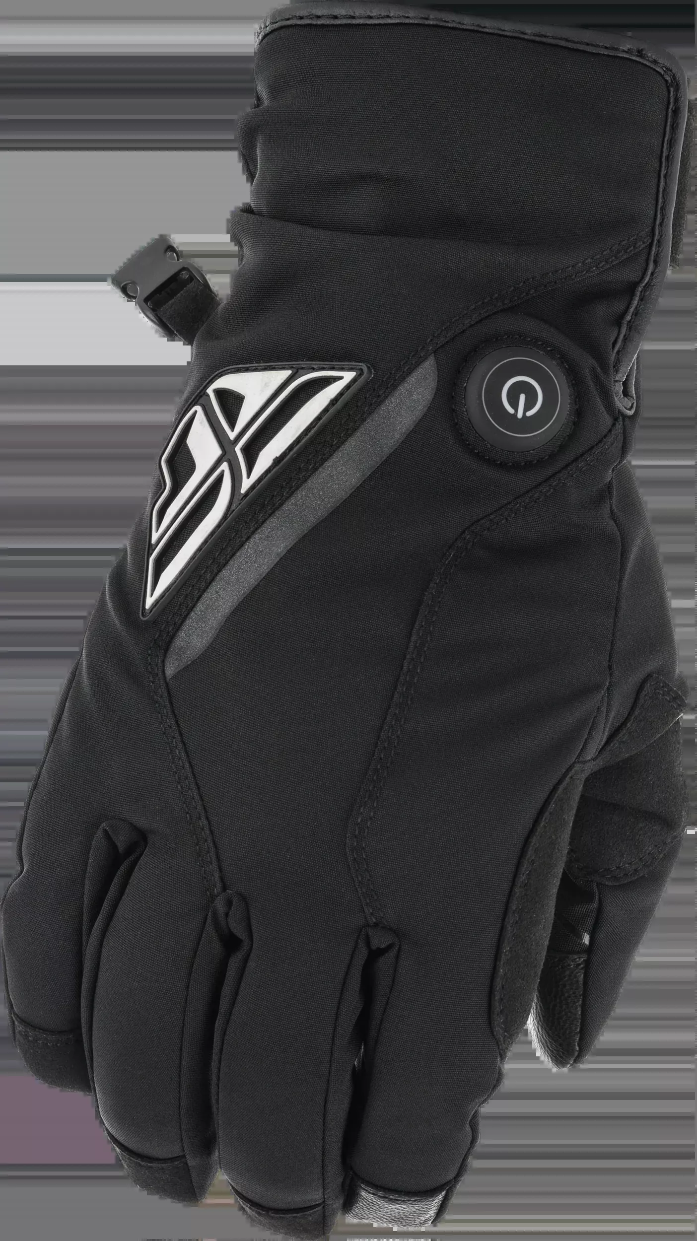 Fly Racing Title Heated Gloves Black 4x 476-29314X