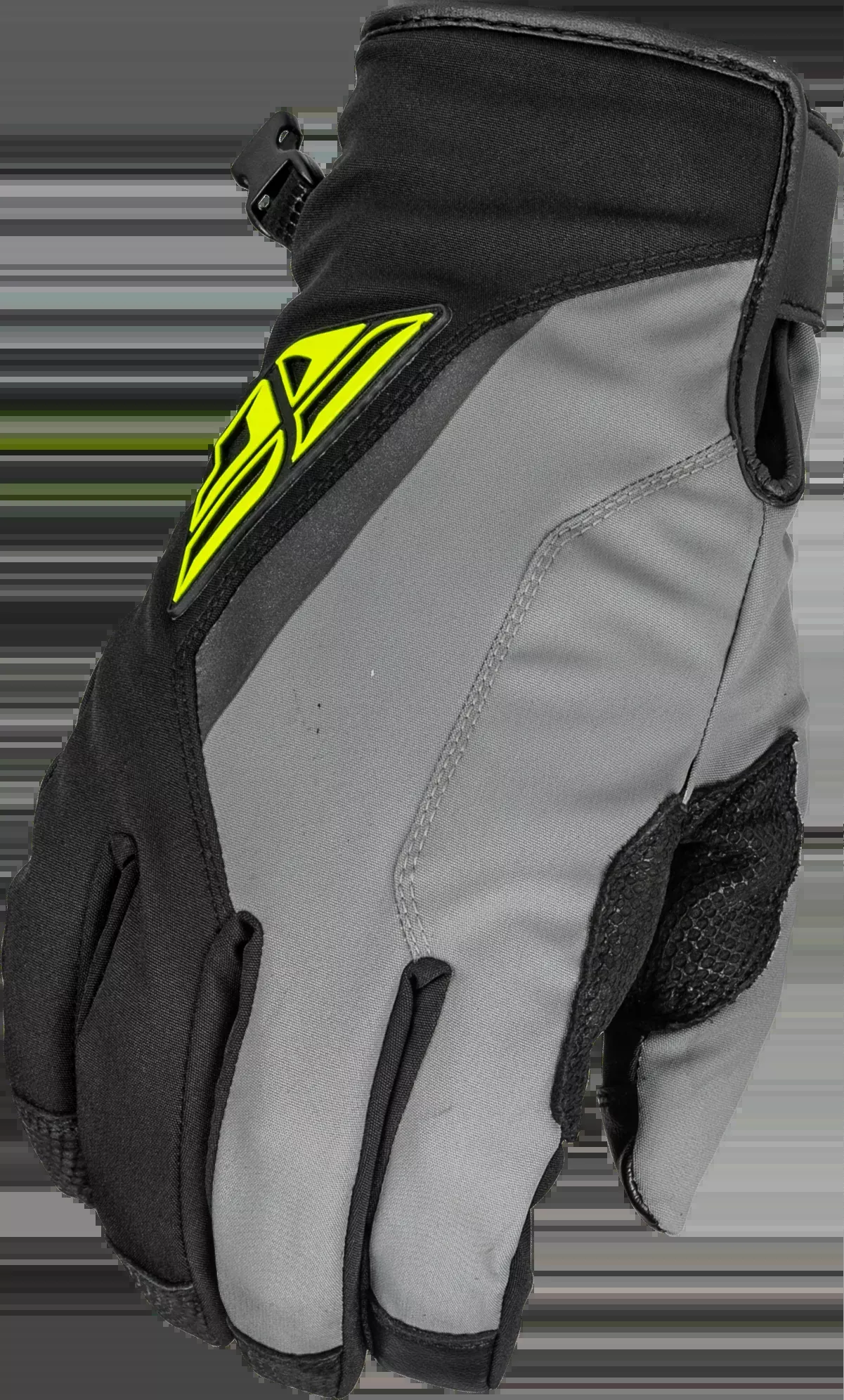 Fly Racing Title Long Gloves Black/Grey/Hi-Vis Xl 371-0611X