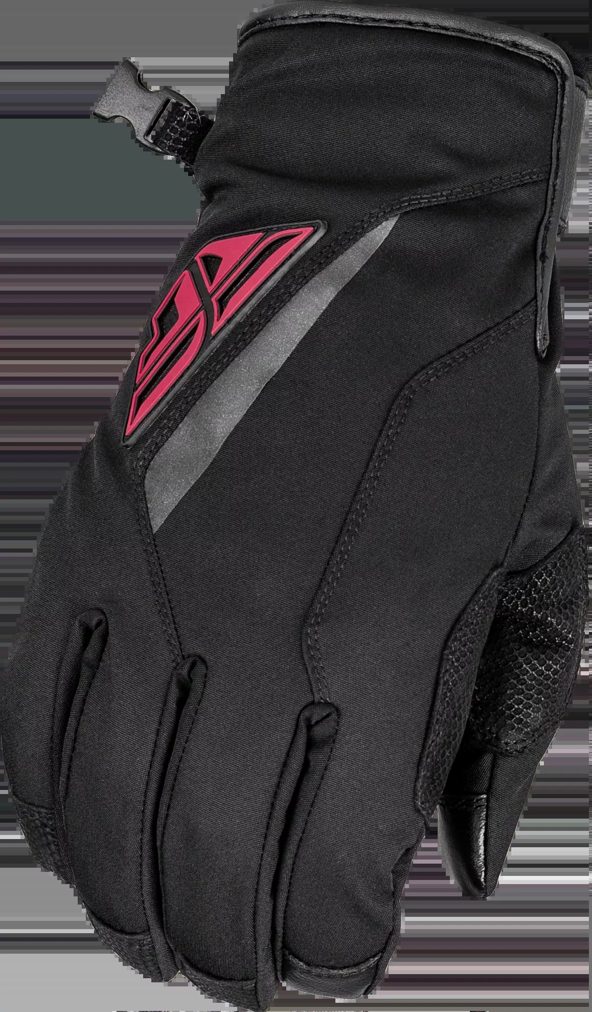 Fly Racing Title Long Gloves Black/Pink Xl 371-0614X