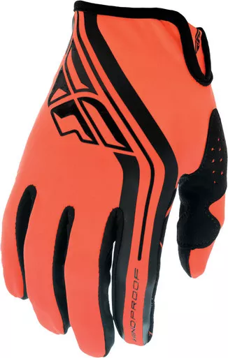 Fly Racing Windproof Gloves Black Orange