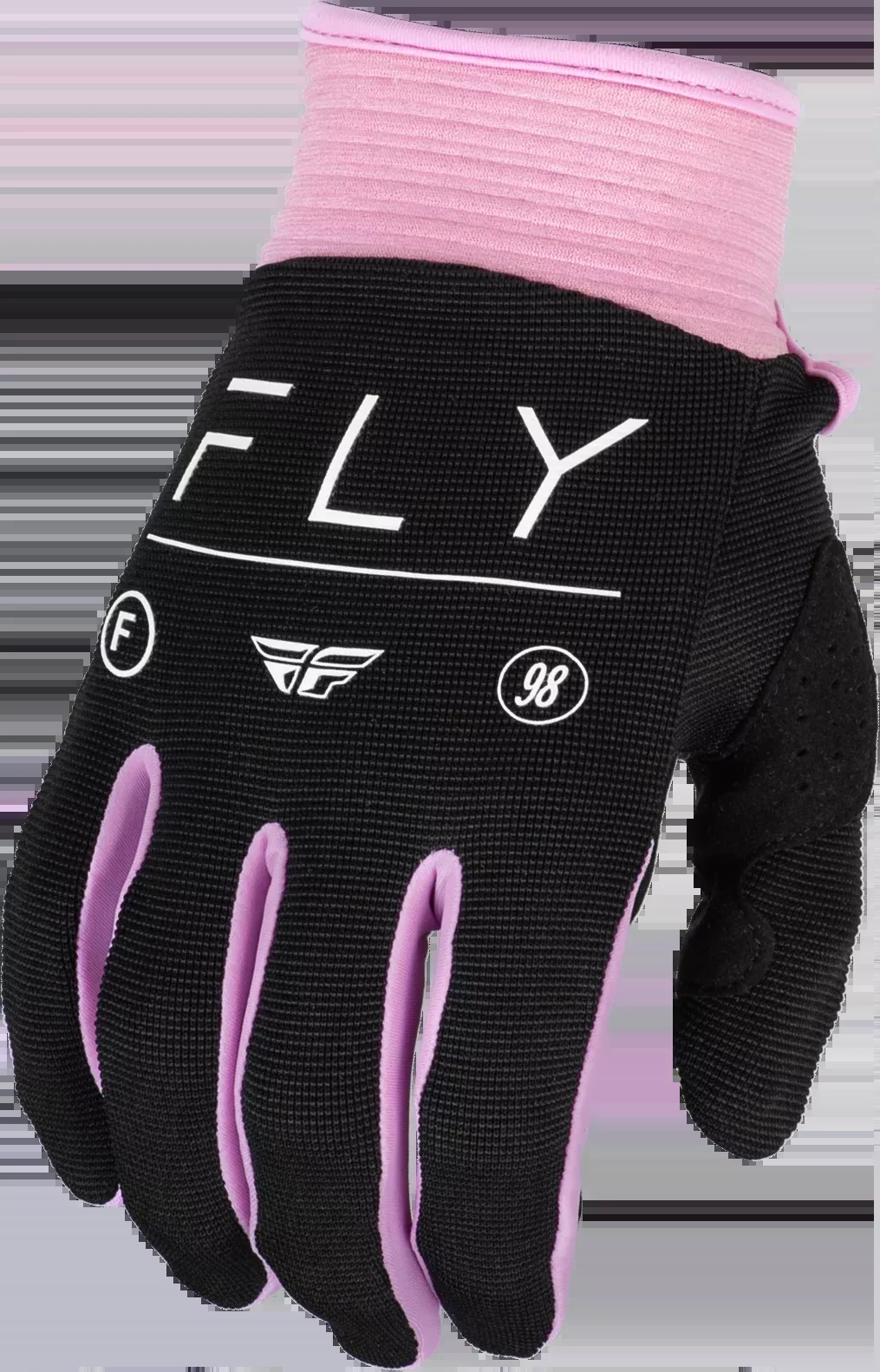 Fly Racing Women'S F-16 Gloves Black/Lavender 2x 377-8112X