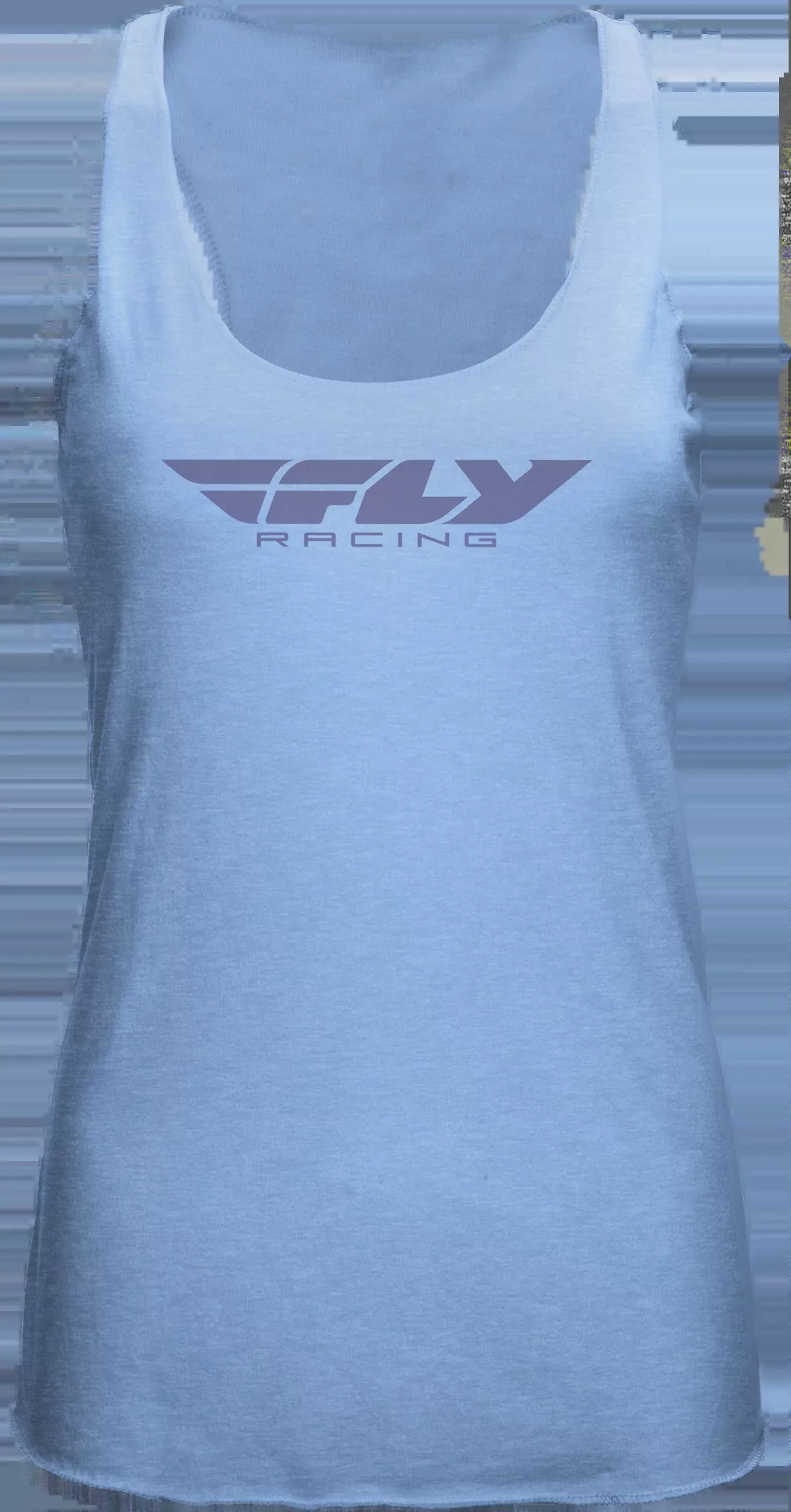 Fly Racing Women'S Fly Corporate Tank Light Blue 2x 356-61552X