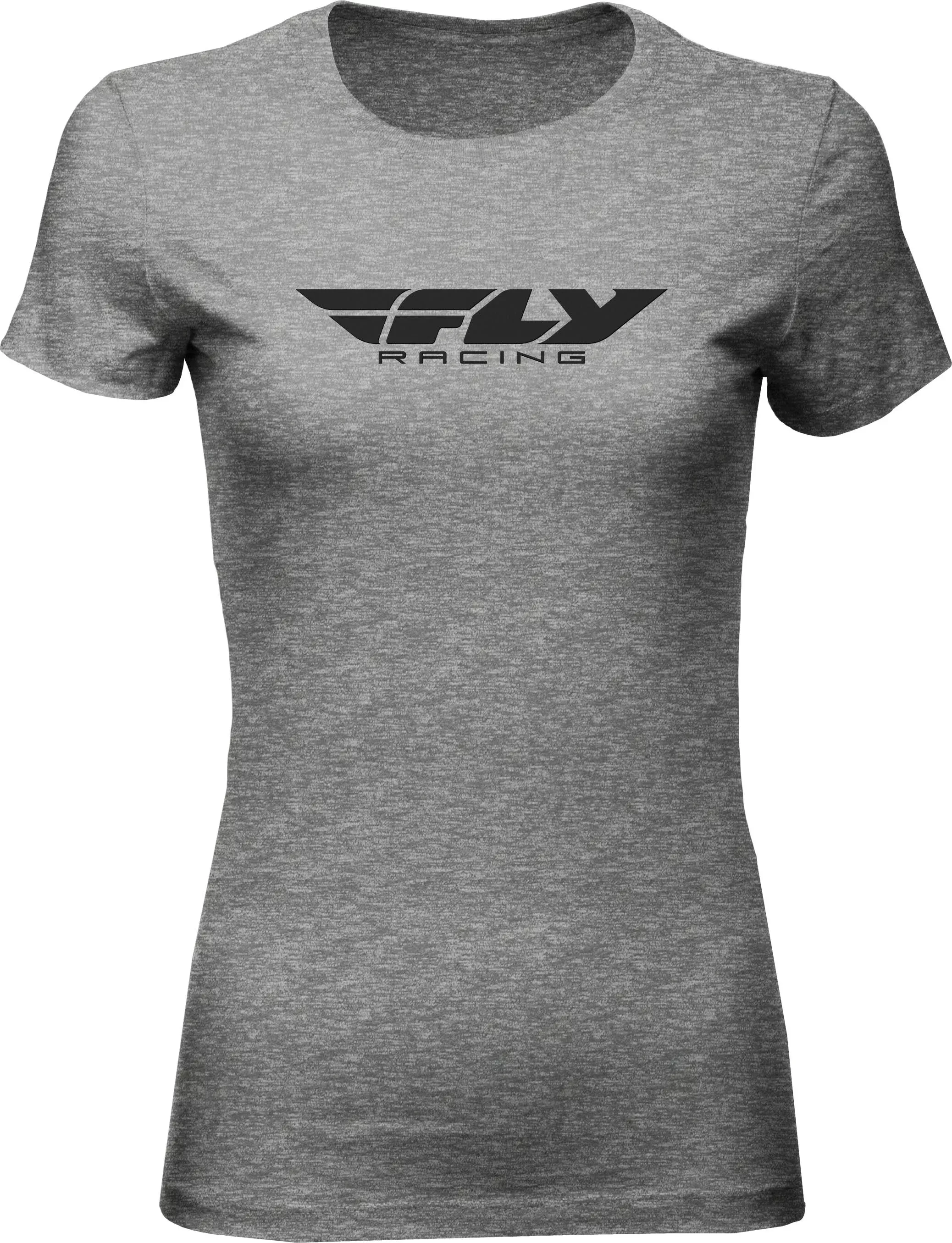 Fly Racing Women'S Fly Corporate Tee Dark Grey Heather 2x 356-03632X