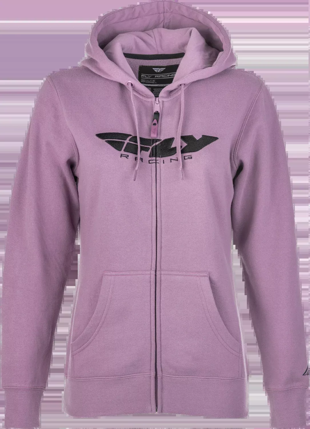 Fly Racing Women'S Fly Corporate Zip Up Hoodie Mauve Xl 358-0062X