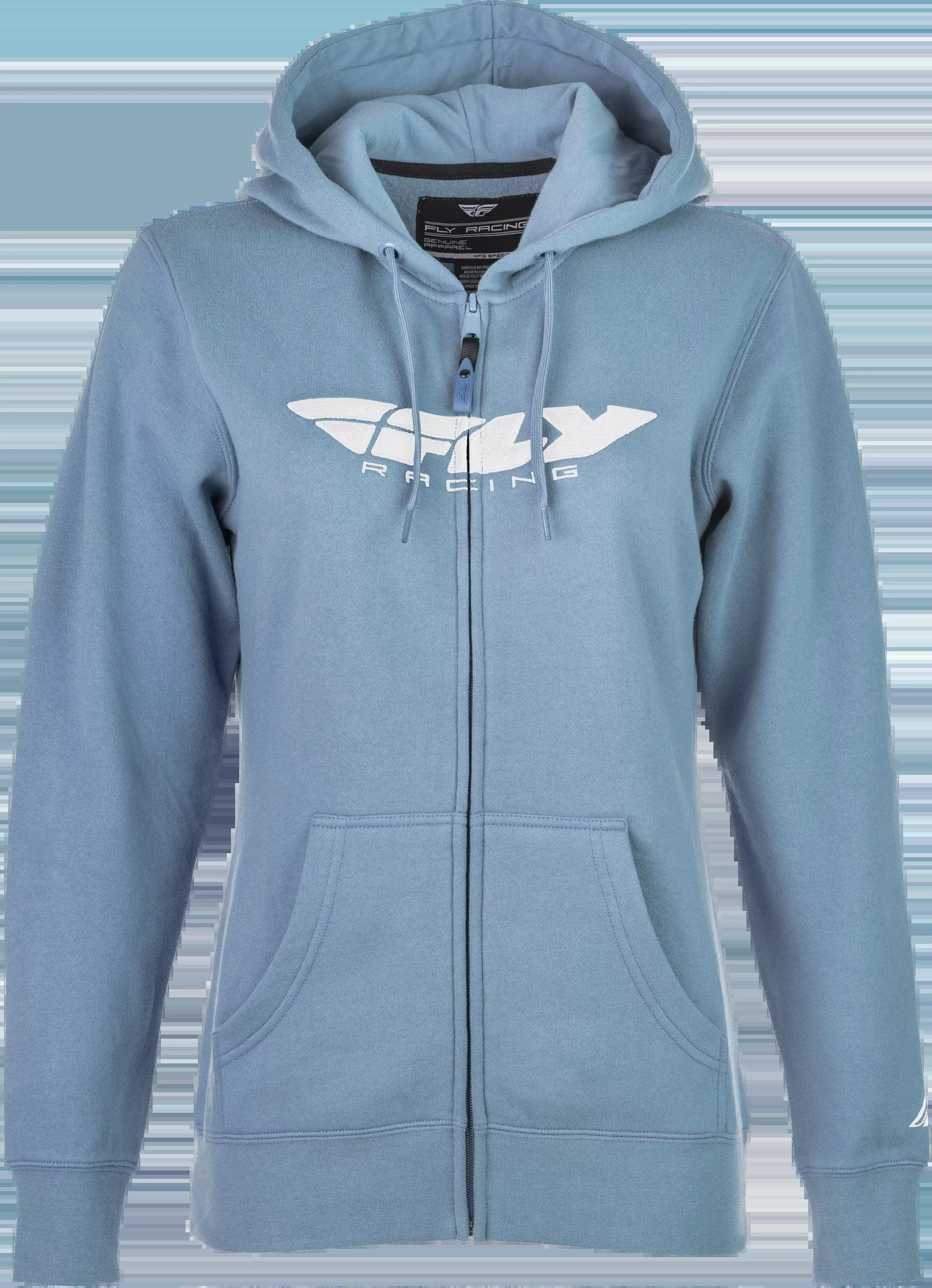 Fly Racing Women'S Fly Corporate Zip Up Light Blue Xl 358-0063X