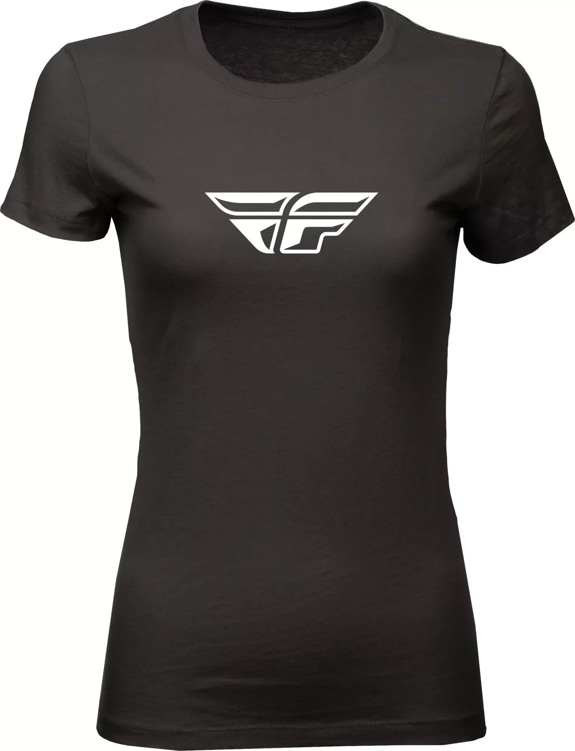 Fly Racing Women’S Fly F-Wing Tee Black Md 356-0480M