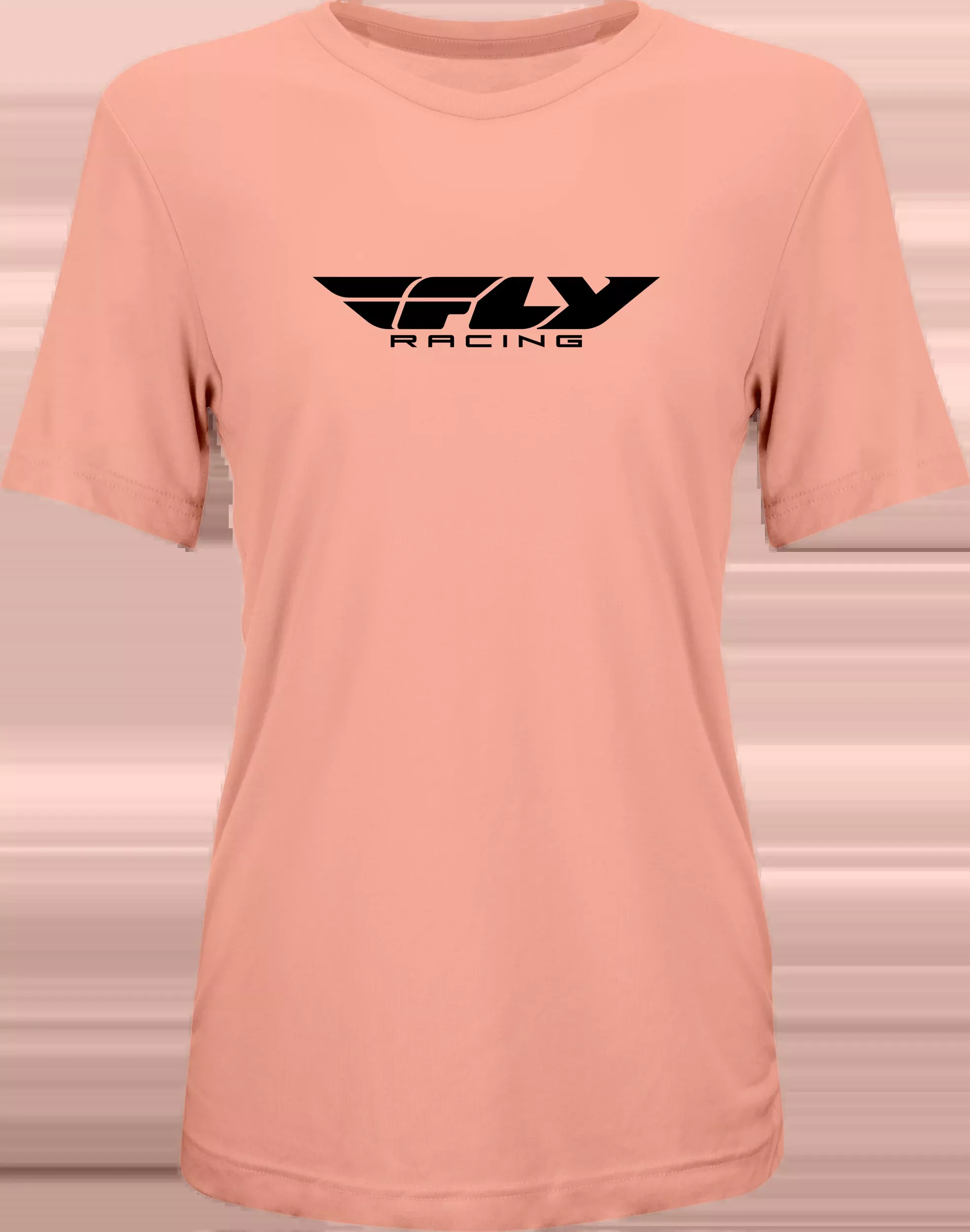 Fly Racing Women'S Fly Origin Corp Tee Peach Lg 356-0102L