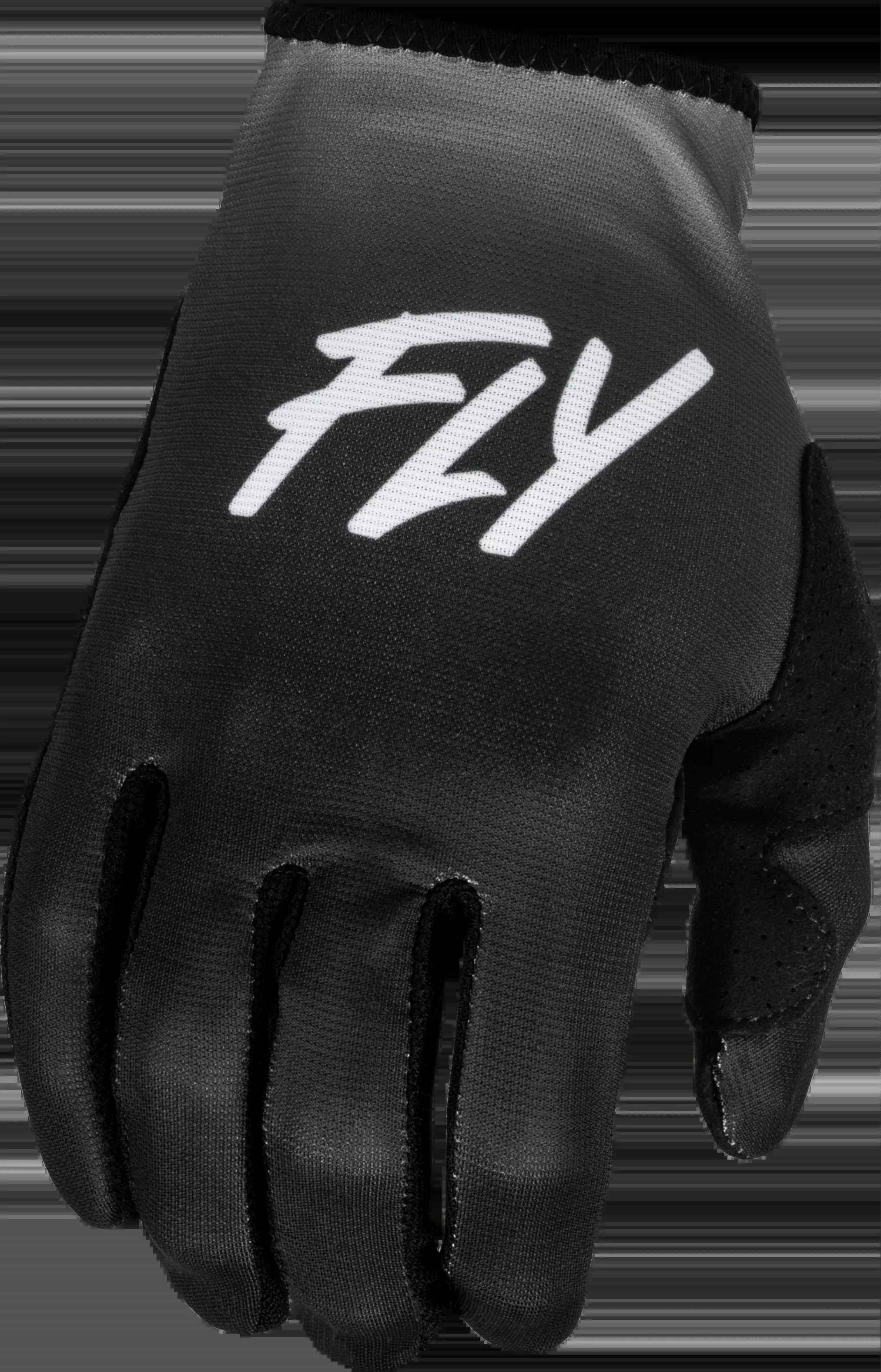 Fly Racing Women'S Lite Gloves Grey/Black Md 376-611M