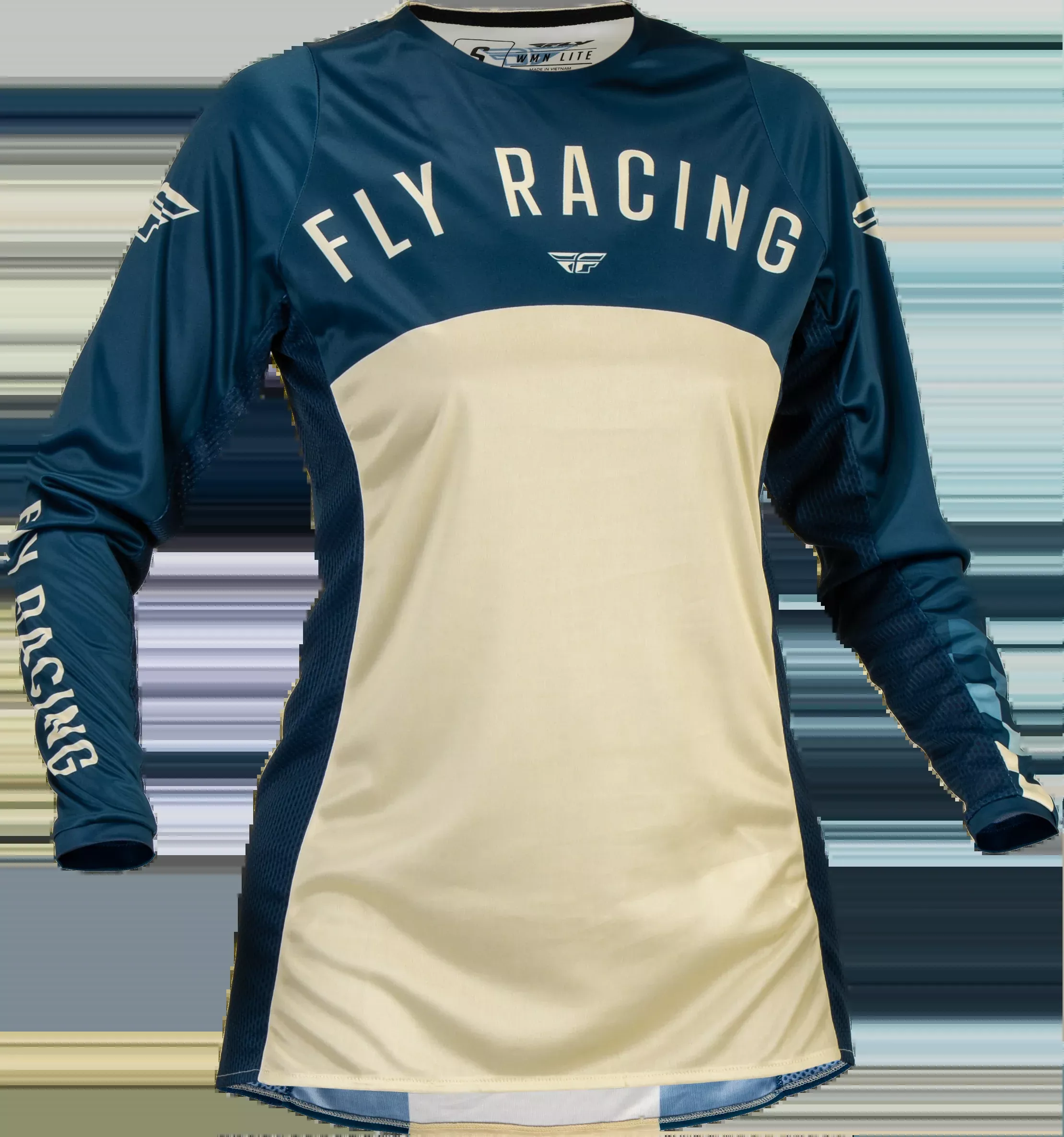 Fly Racing Women'S Lite Jersey Navy/Ivory Xl 377-622X