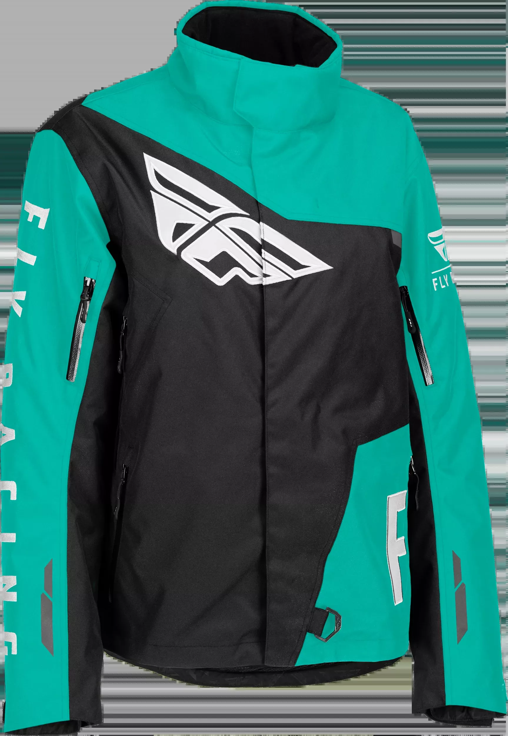 Fly Racing Women'S Snx Pro Jacket Black/Mint 2x 470-45102X