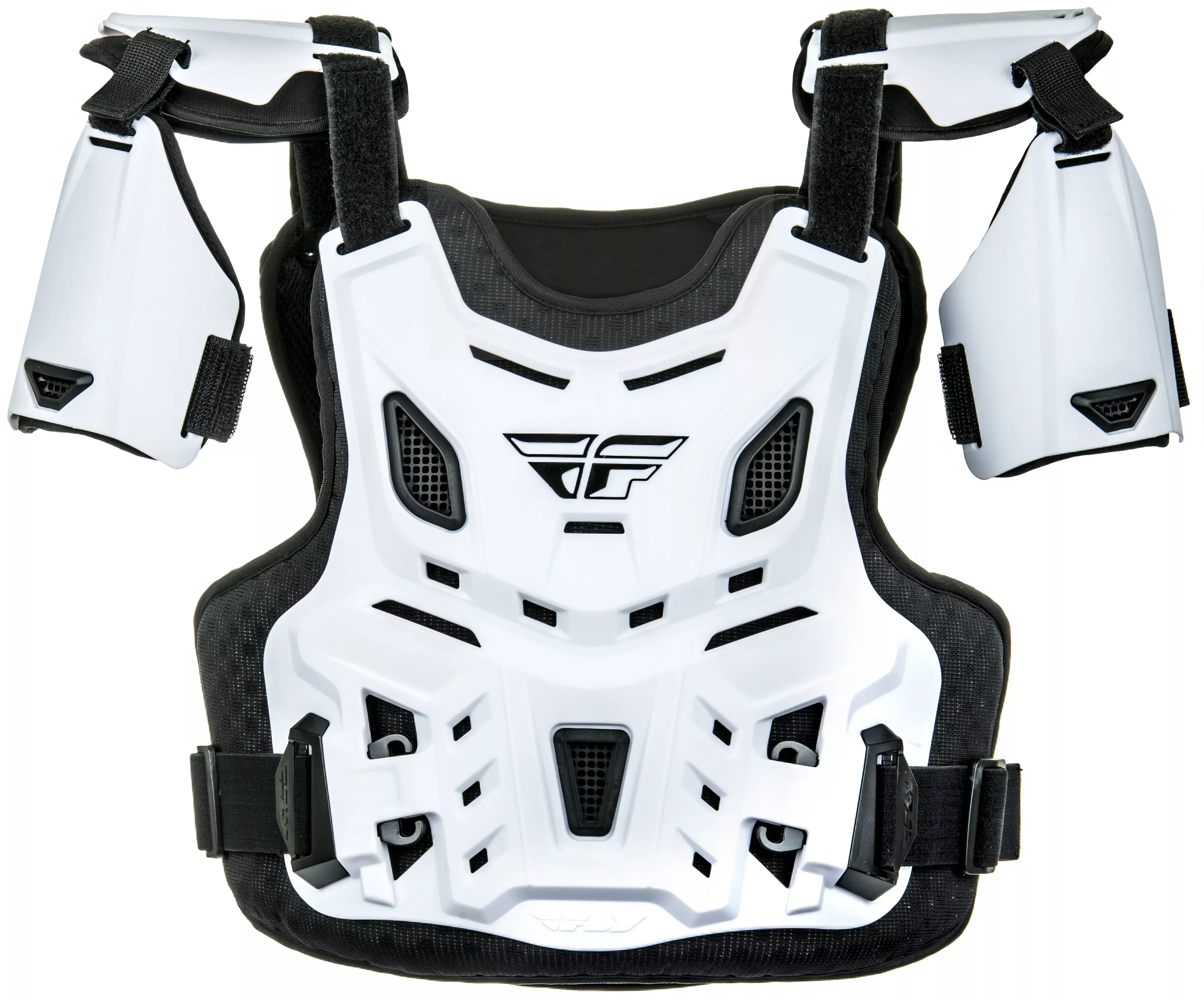 Fly Racing Youth Ce Revel Roost Guard White 36-16065