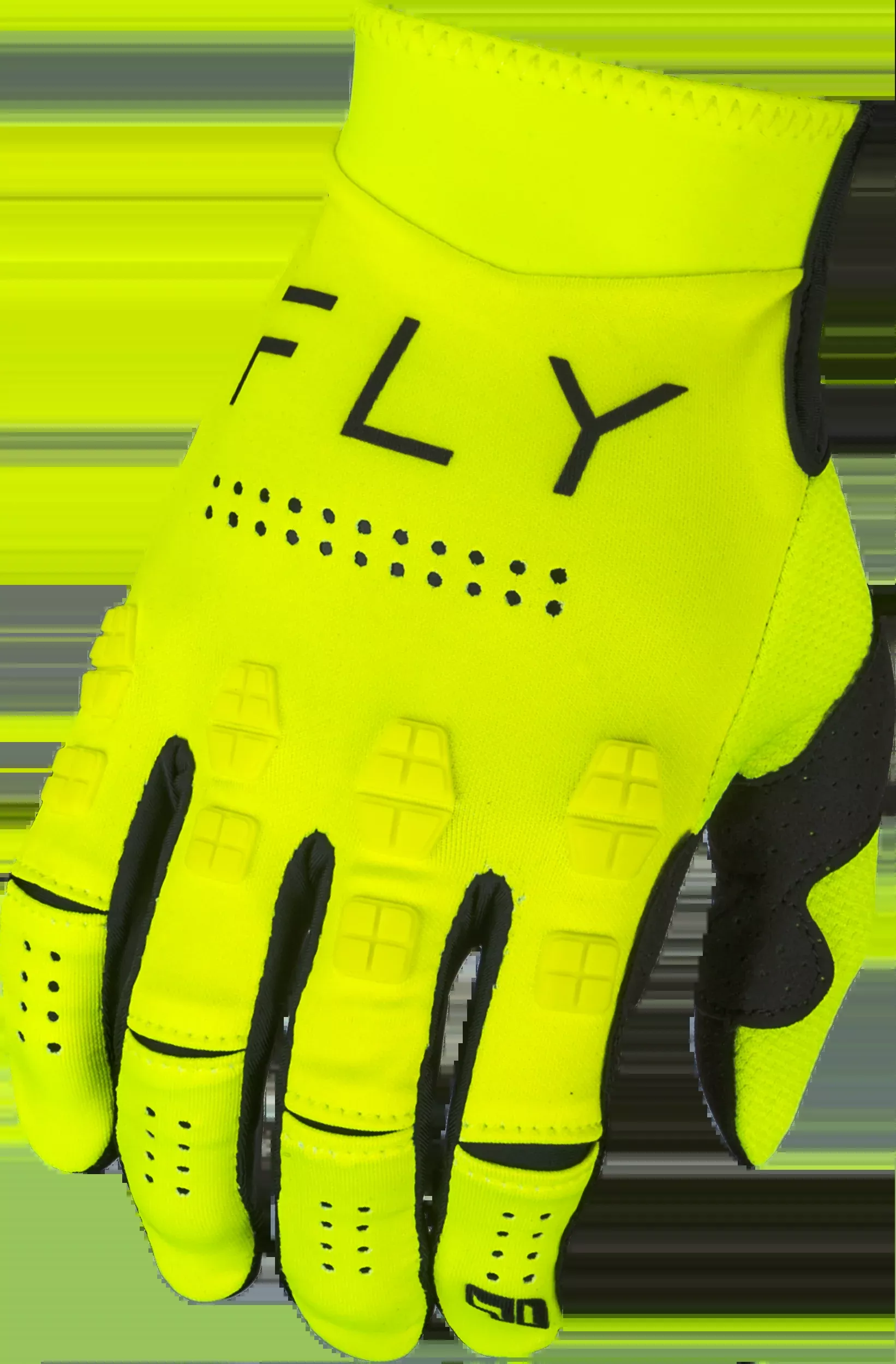 Fly Racing Youth Evolution Dst Gloves Hi-Vis/Black Yl 377-113YL