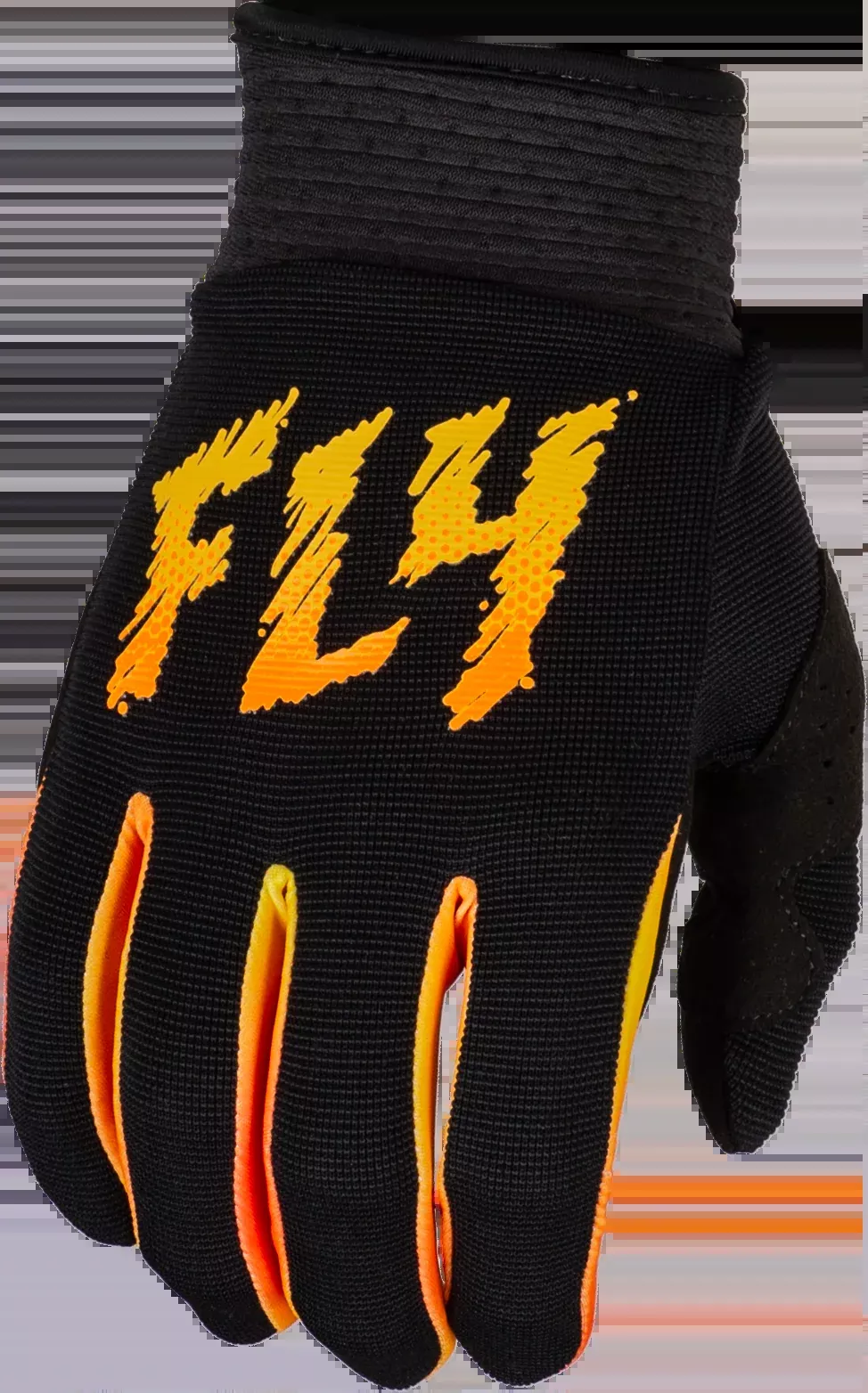 Fly Racing Youth F-16 Gloves Black/Yellow/Orange Ym 377-211YM