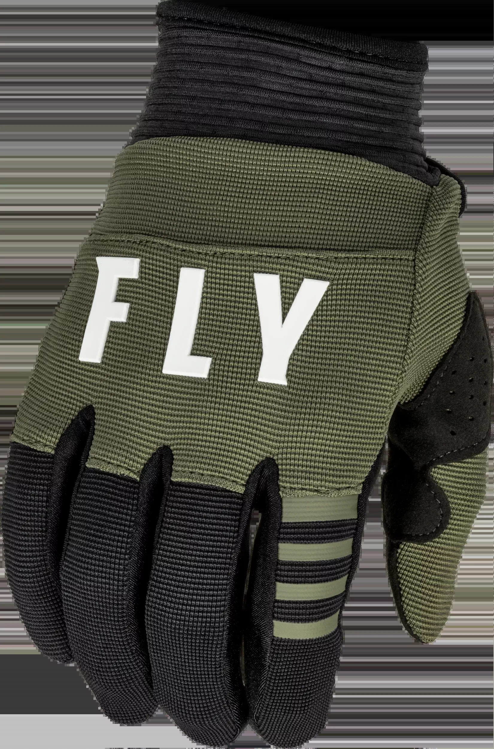 Fly Racing Youth F-16 Gloves Olive Green/Black Ym 376-913YM