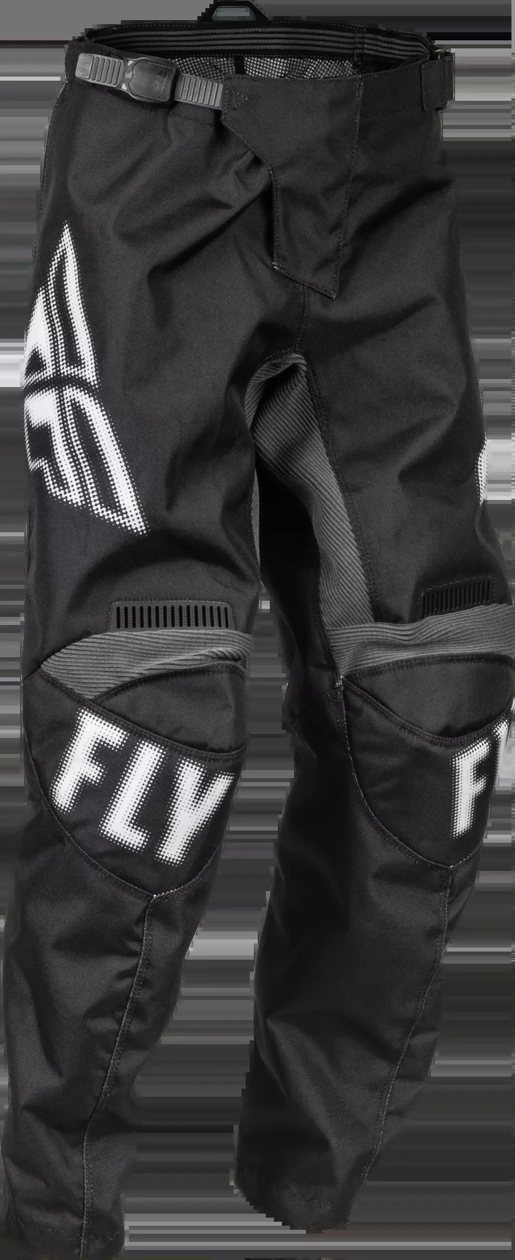 Fly Racing Youth F-16 Pants Black/White Sz 24 376-23224