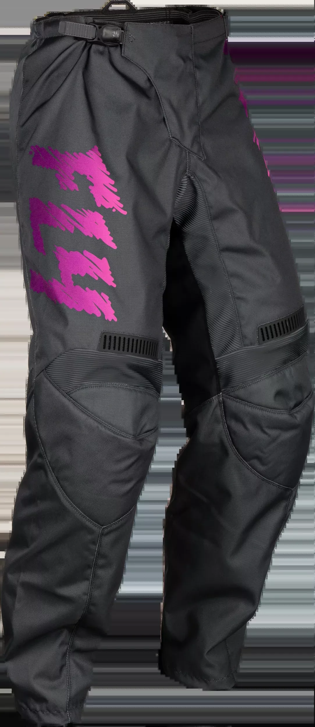 Fly Racing Youth F-16 Pants Grey/Charcoal/Pink Sz 20 377-23020