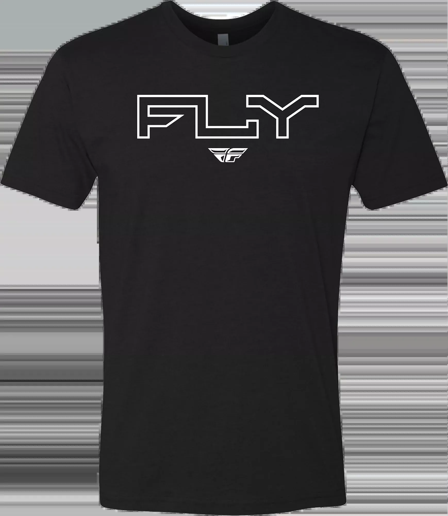 Fly Racing Youth Fly Edge Tee Black Ym 354-0308YM