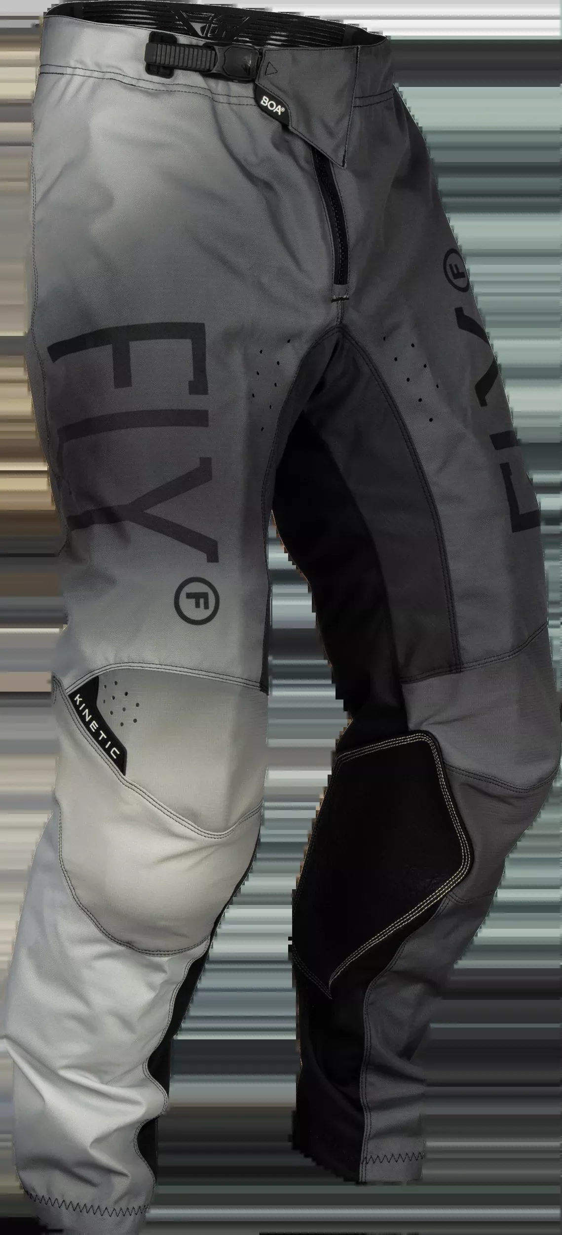Fly Racing Youth Kinetic Prodigy Pants Black/Light Grey Sz 20 377-53520
