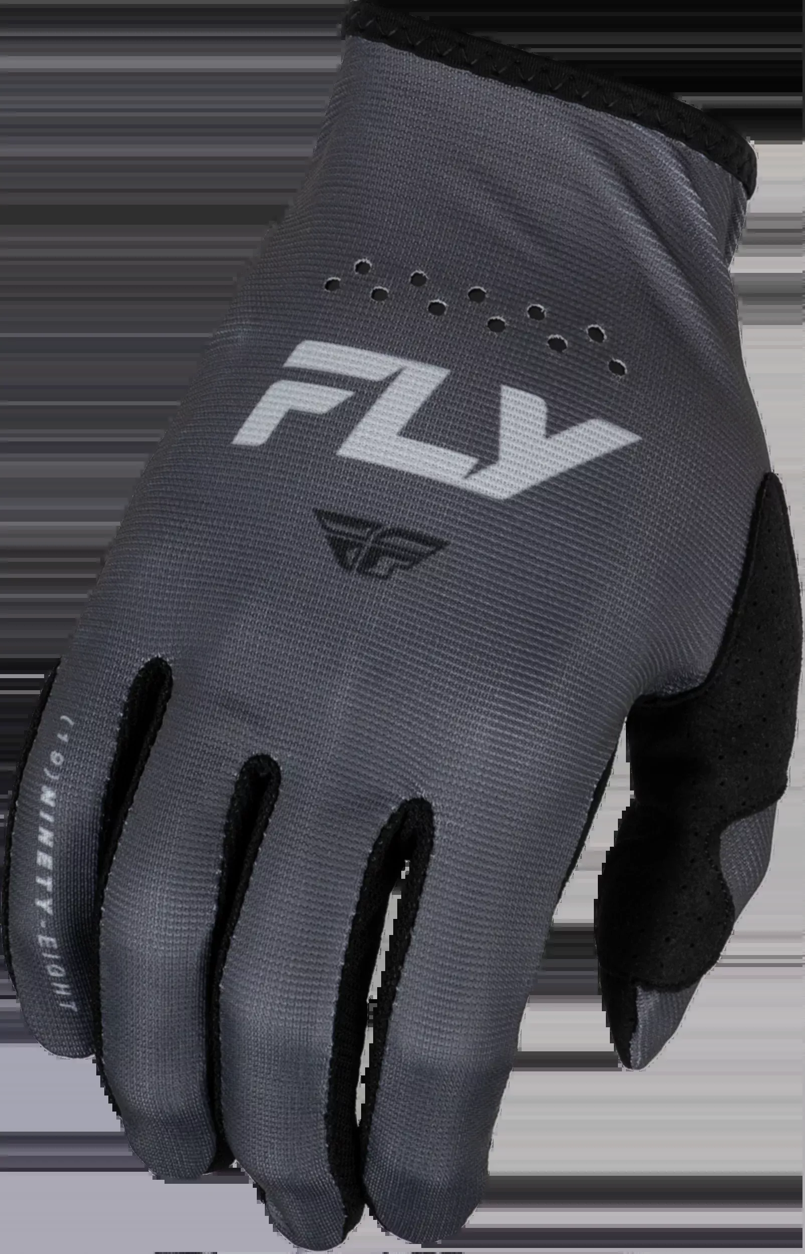 Fly Racing Youth Lite Gloves Charcoal/Black Yl 377-711YL