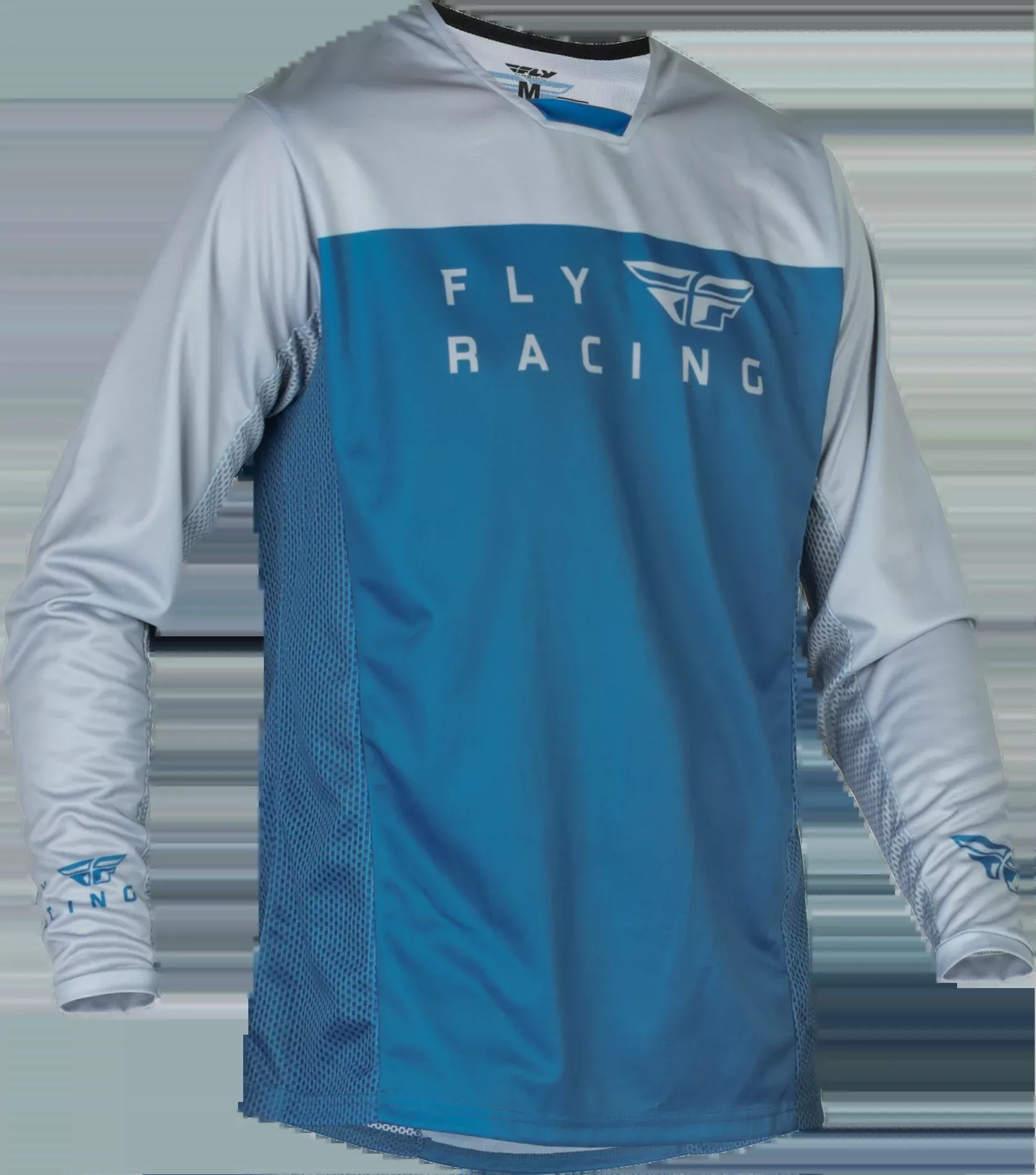 Fly Racing Youth Radium Jersey Slate Blue/Grey Ym 376-054YM