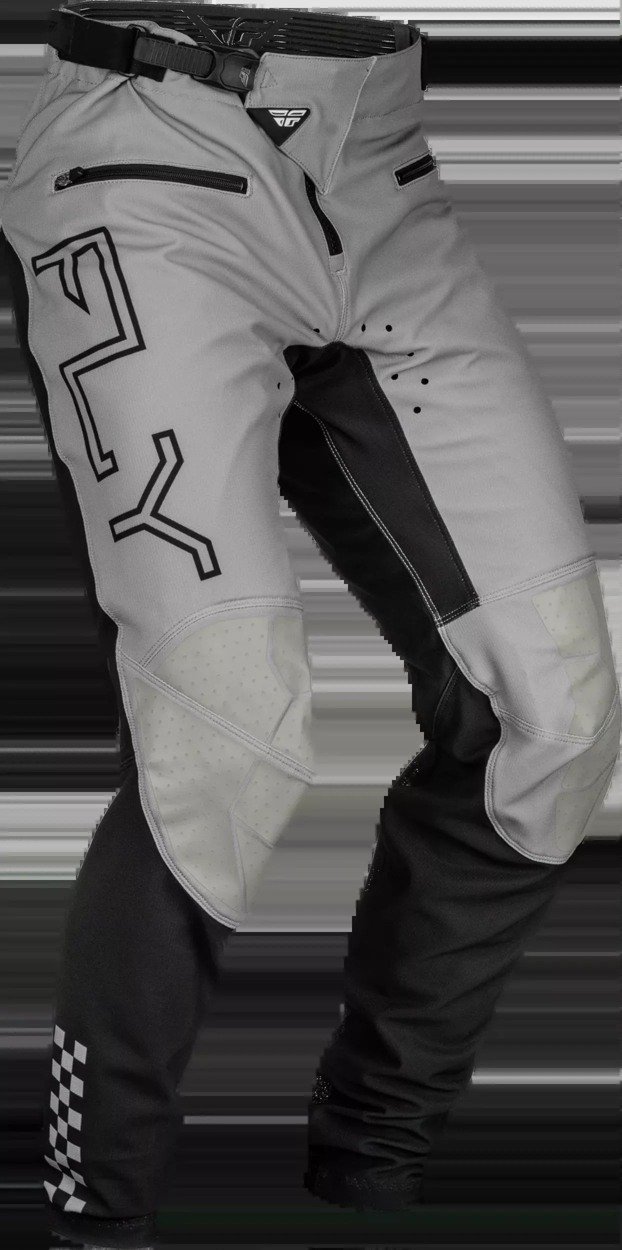 Fly Racing Youth Rayce Bicycle Pants Black/Grey Sz 26 377-06126