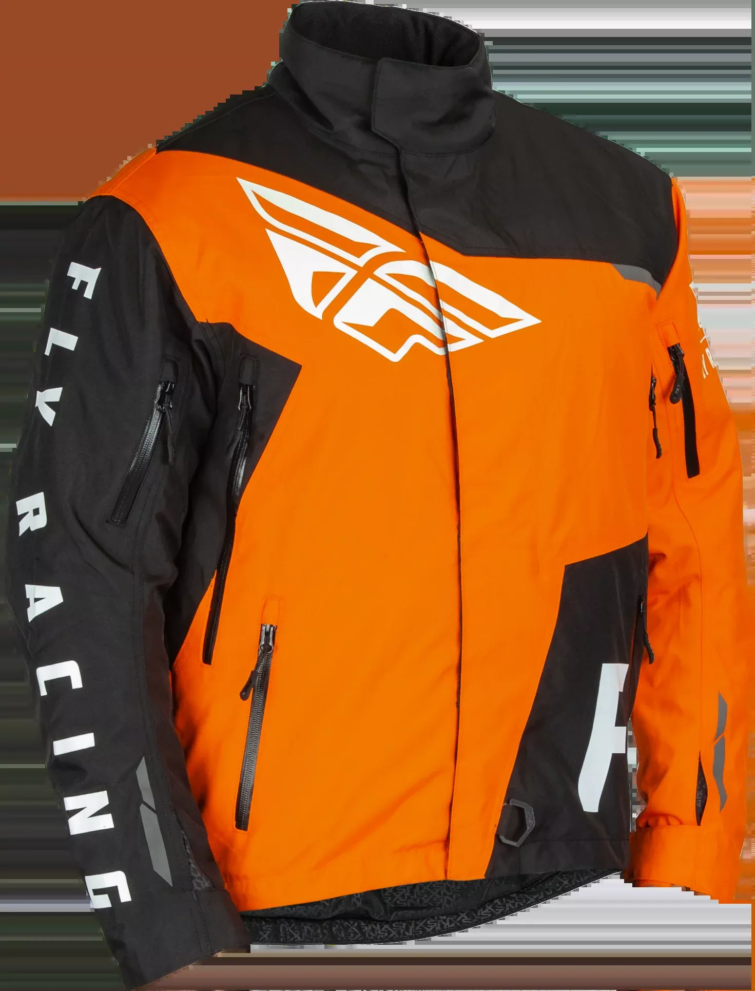 Fly Racing Youth Snx Pro Jacket Black/Orange Yl 470-5404YL