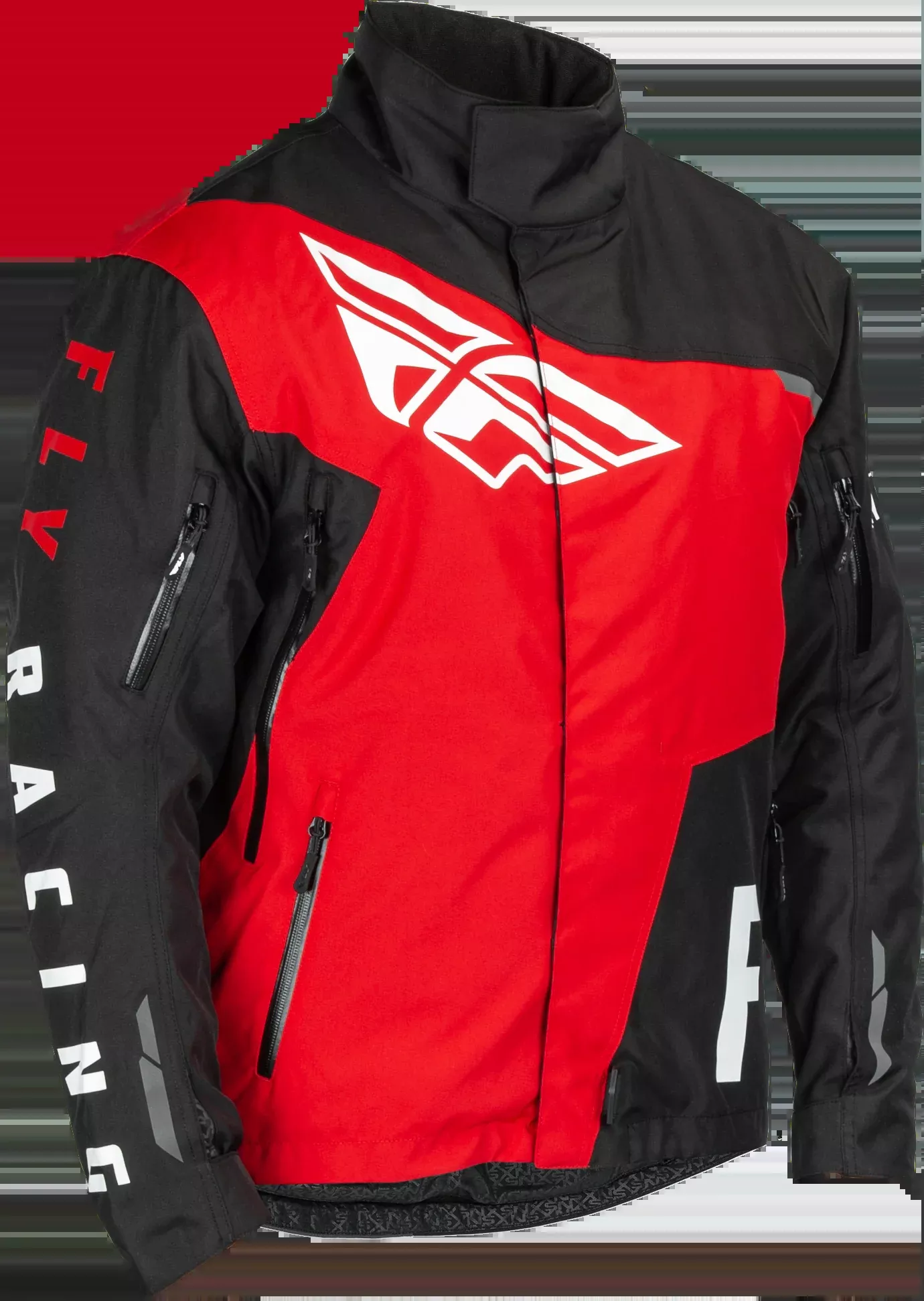 Fly Racing Youth Snx Pro Jacket Black/Red Ym 470-5402YM