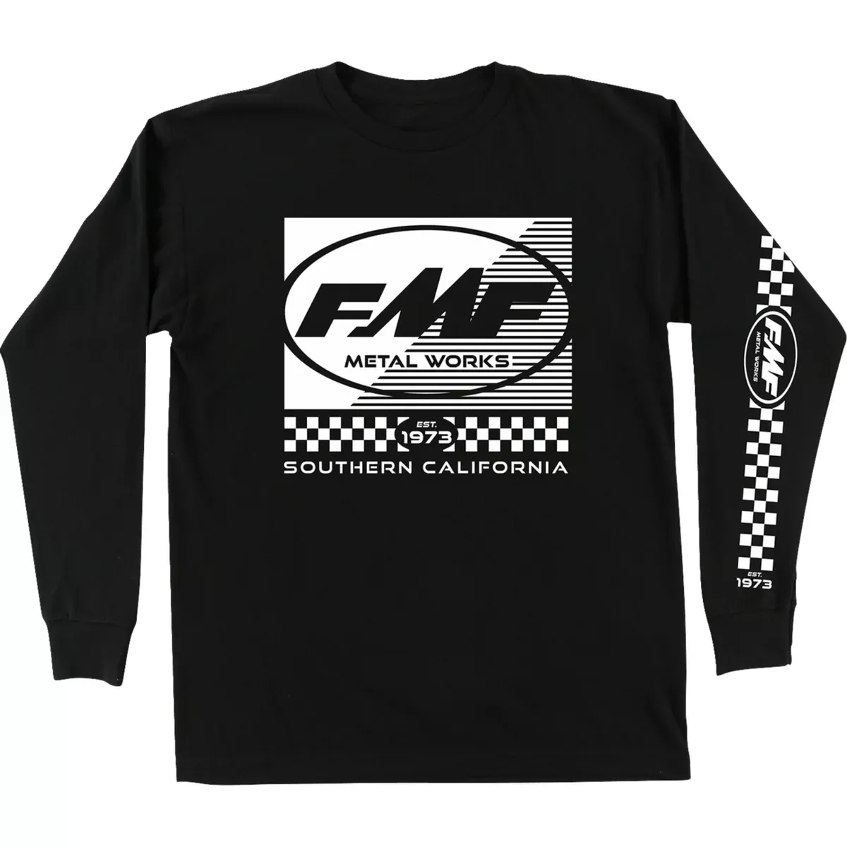 FMF 3030-24811 HO24119901BLKMD Metal Works Long-Sleeve T-Shirt black – medium