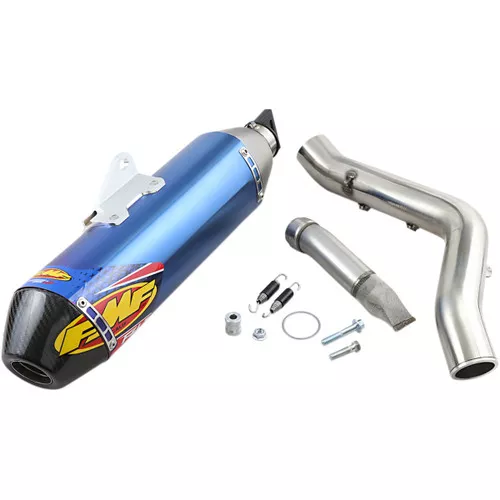FMF Factory 4.1 Slip-On Muffler Anodized Titanium/Carbon (044400)