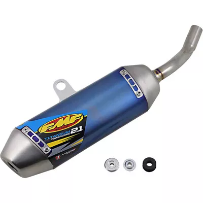 FMF Husqvarna TE 150 2017-2019 Powercore 2.1 Muffler - Titanium