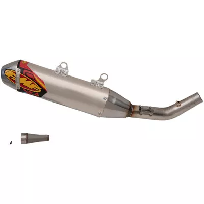 FMF KTM 350 SX-F 2019-2022 PowerCore 4 HEX Slip-On Muffler