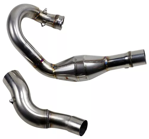 FMF Megabomb Stainless Steel Header w/Mid-Pipe (045640)