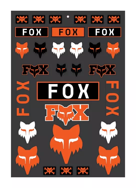 Fox Racing Fox Legacy Track Sticker Pack