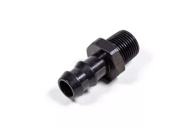 Fragola 1/2 Hose Barb X 3/8 MPT Fitting Black 484008-BL
