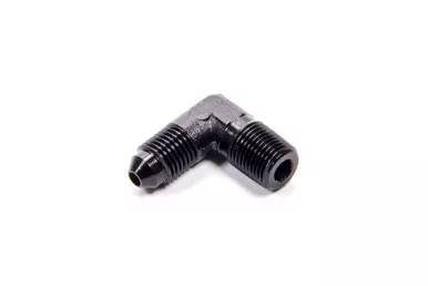 Fragola 90 Deg Adapter Fitting #3 x 1/8 MPT Black 482203-BL