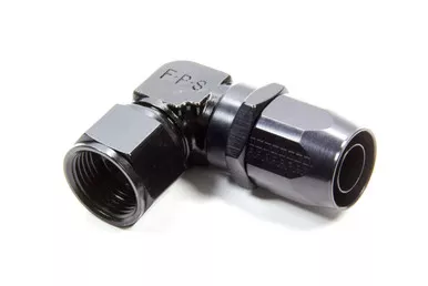 Fragola Hose Fitting #12 90 Deg Black - Low Profile 109112-BL