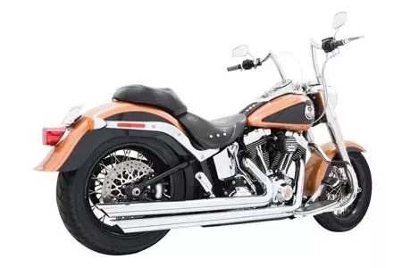 Freedom Performance Exhaust Patriot (LG) Slash for '86-17 Softail - Chrome